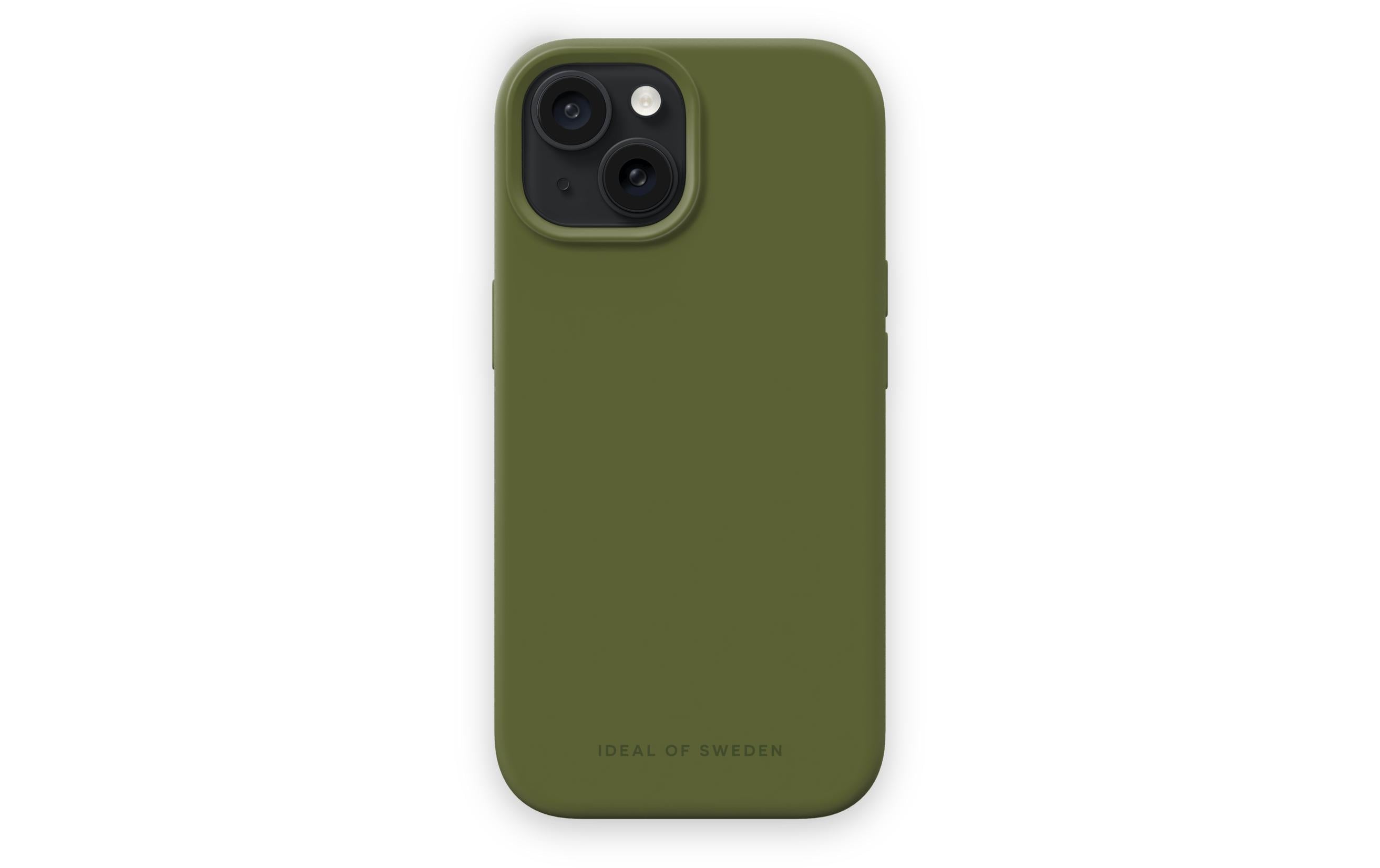Ideal of Sweden Silicone iPhone 15 Khaki
