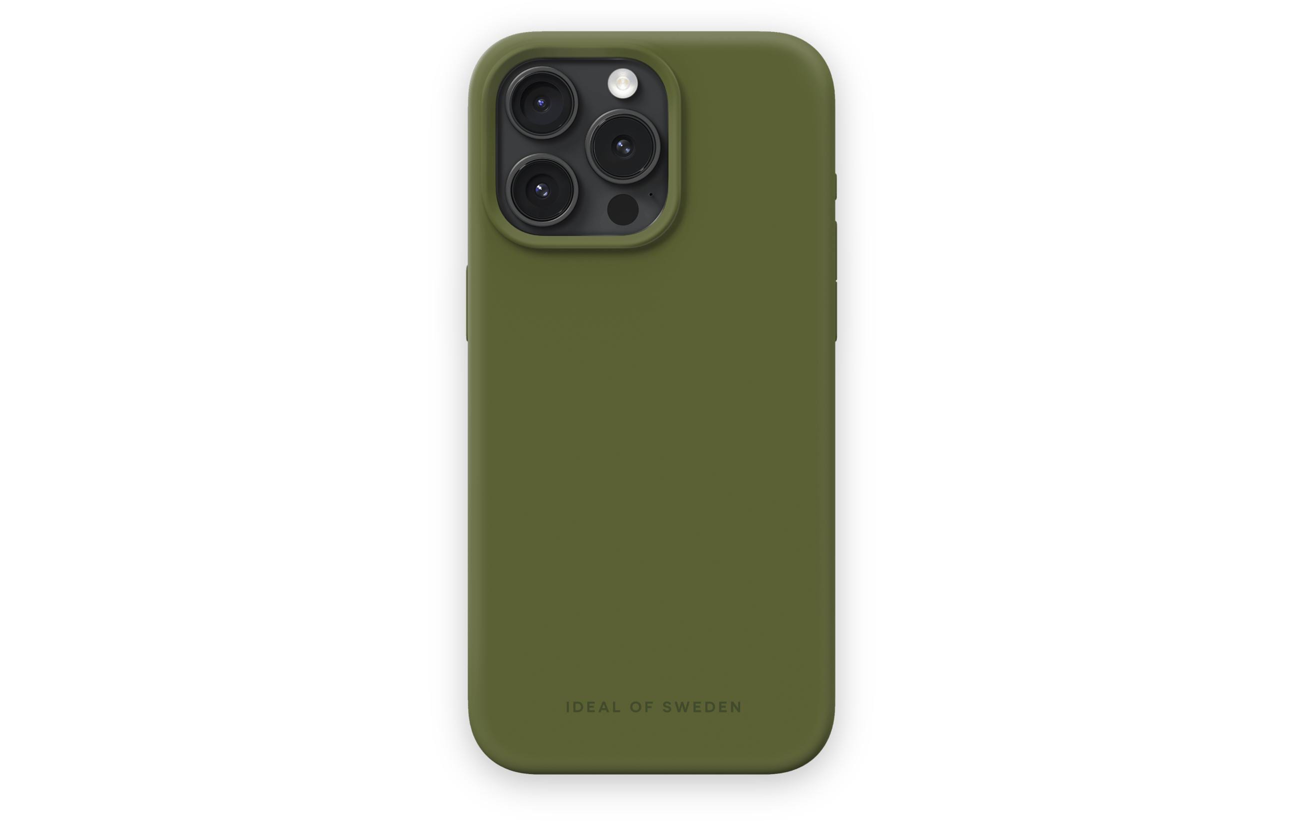 Ideal of Sweden Silicone iPhone 15 Pro Max Khaki