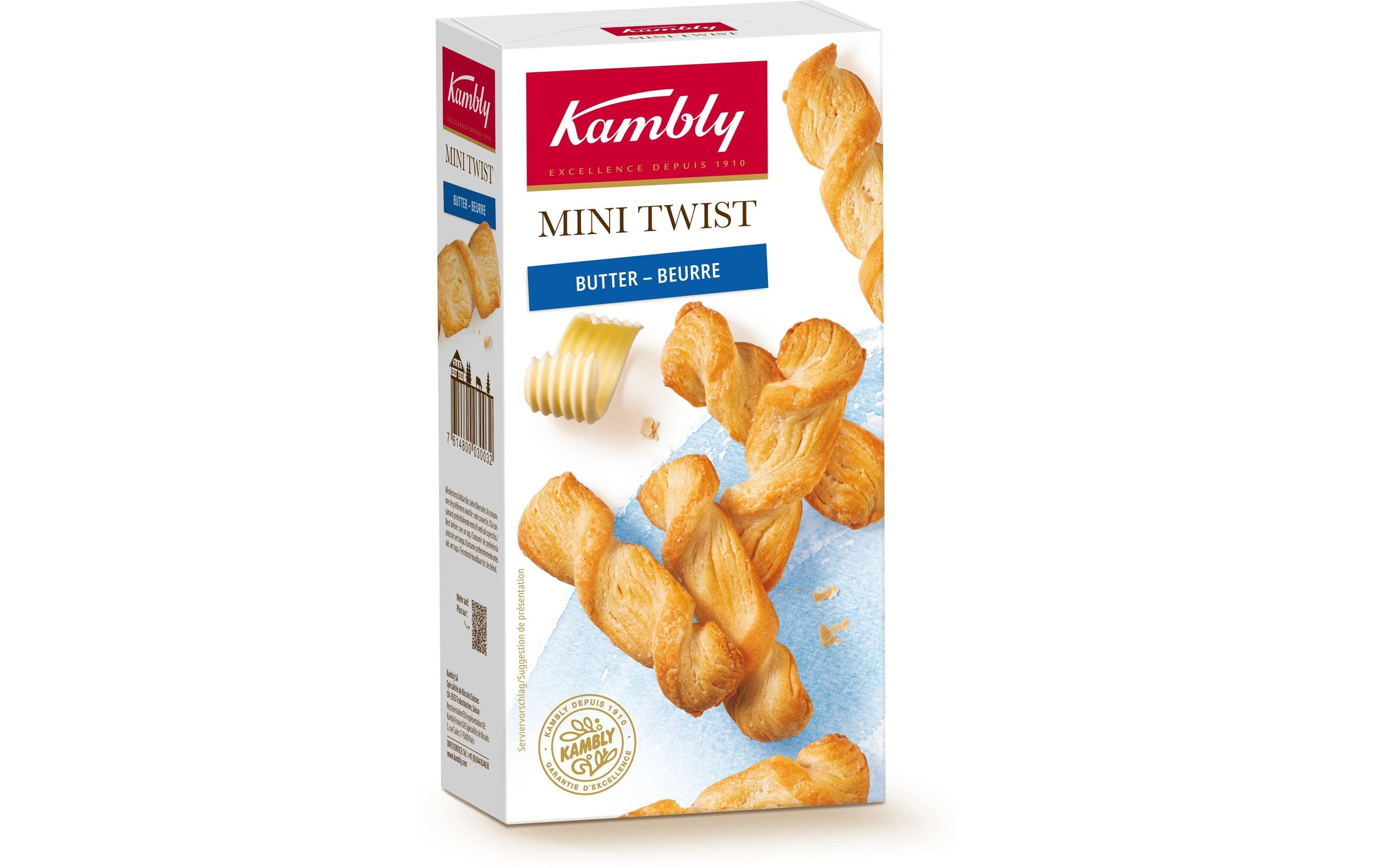 Kambly Apéro Mini-Twist Salz-Butter Salz 100 g