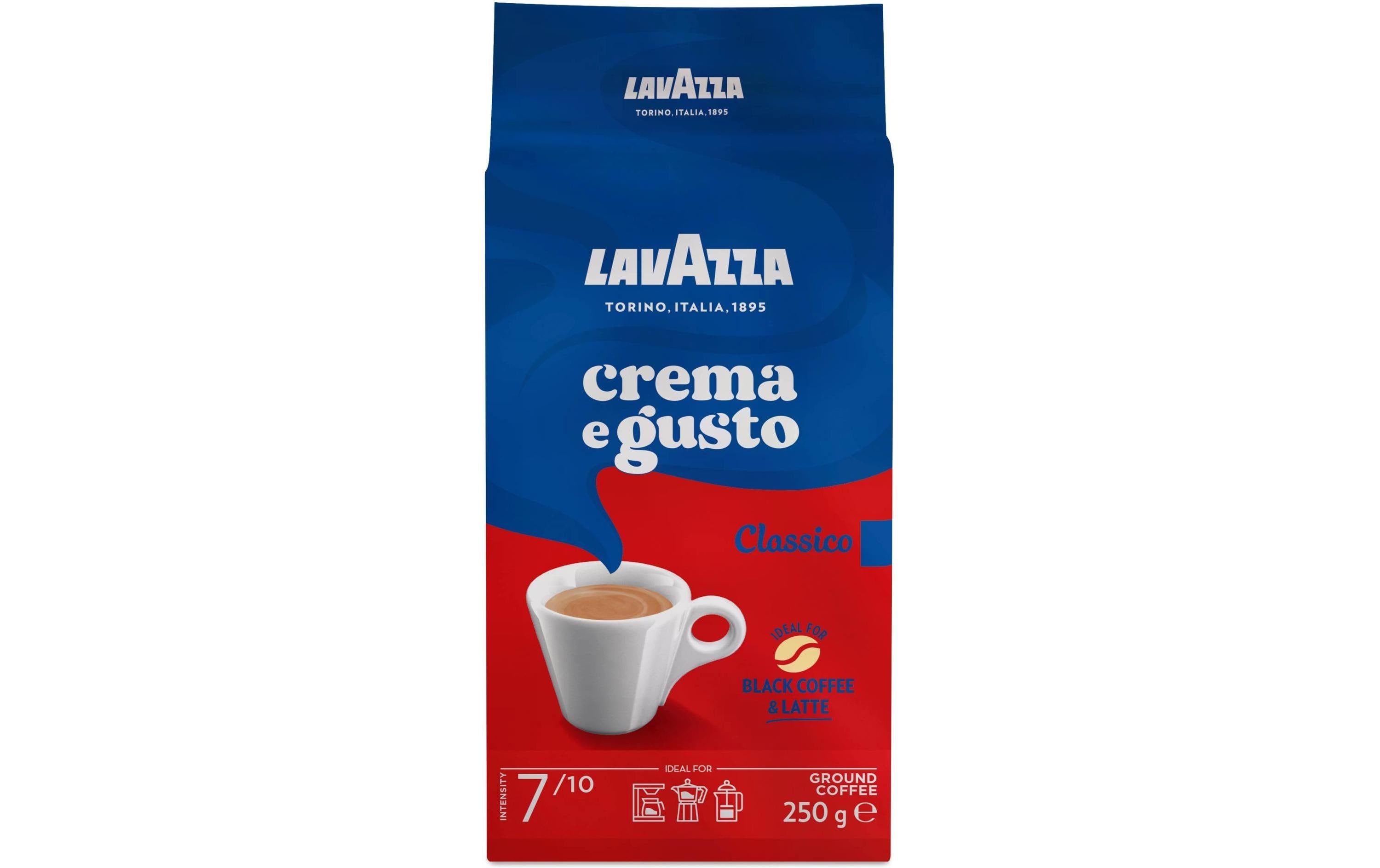 Lavazza Kaffee gemahlen Crema e Gusto Classico 250 g
