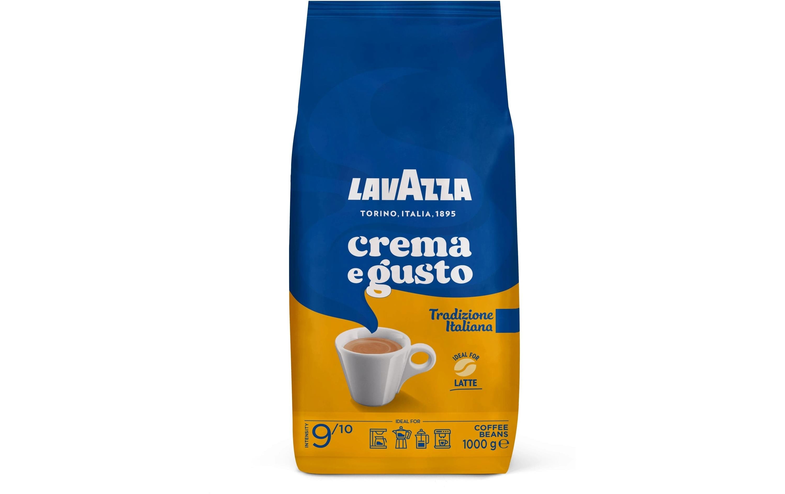 Lavazza Kaffeebohnen Crema e Gusto Tradizione Italiana 1 kg