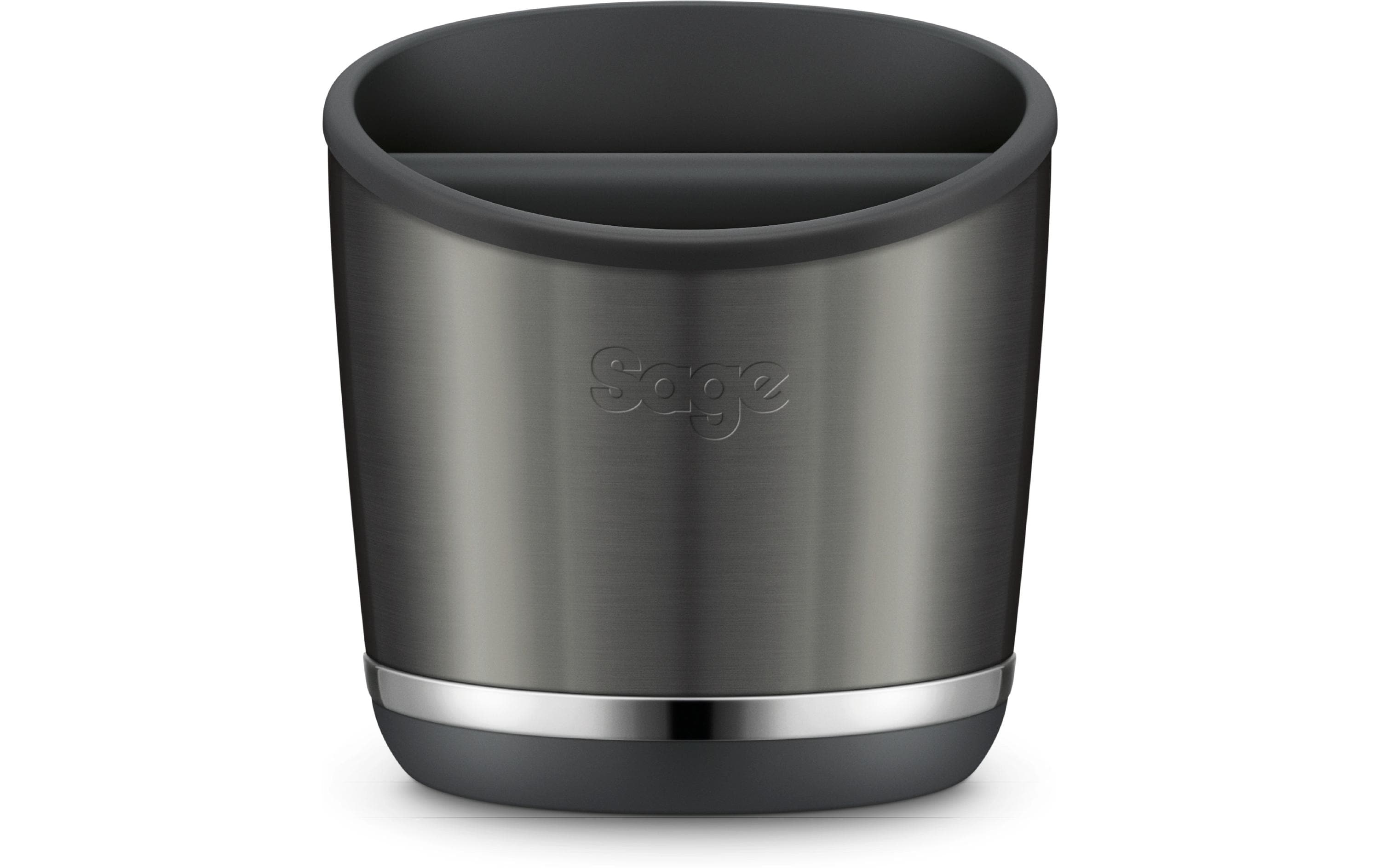 Sage Abklopfbehälter the Knock Box 20 Black Stainless Steel