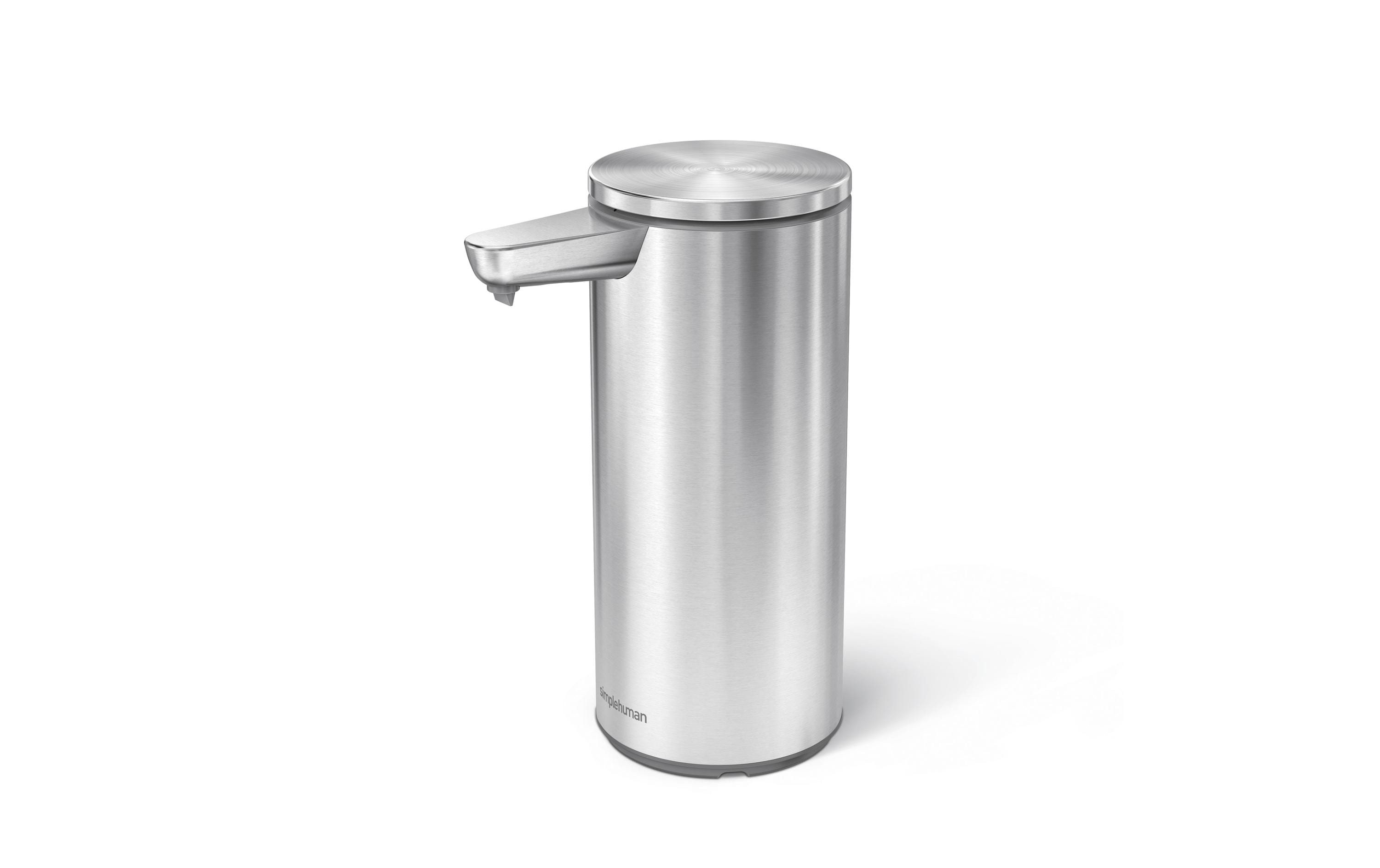 Simplehuman Sensorspender Wiederaufladbar 266 ml, Silber matt