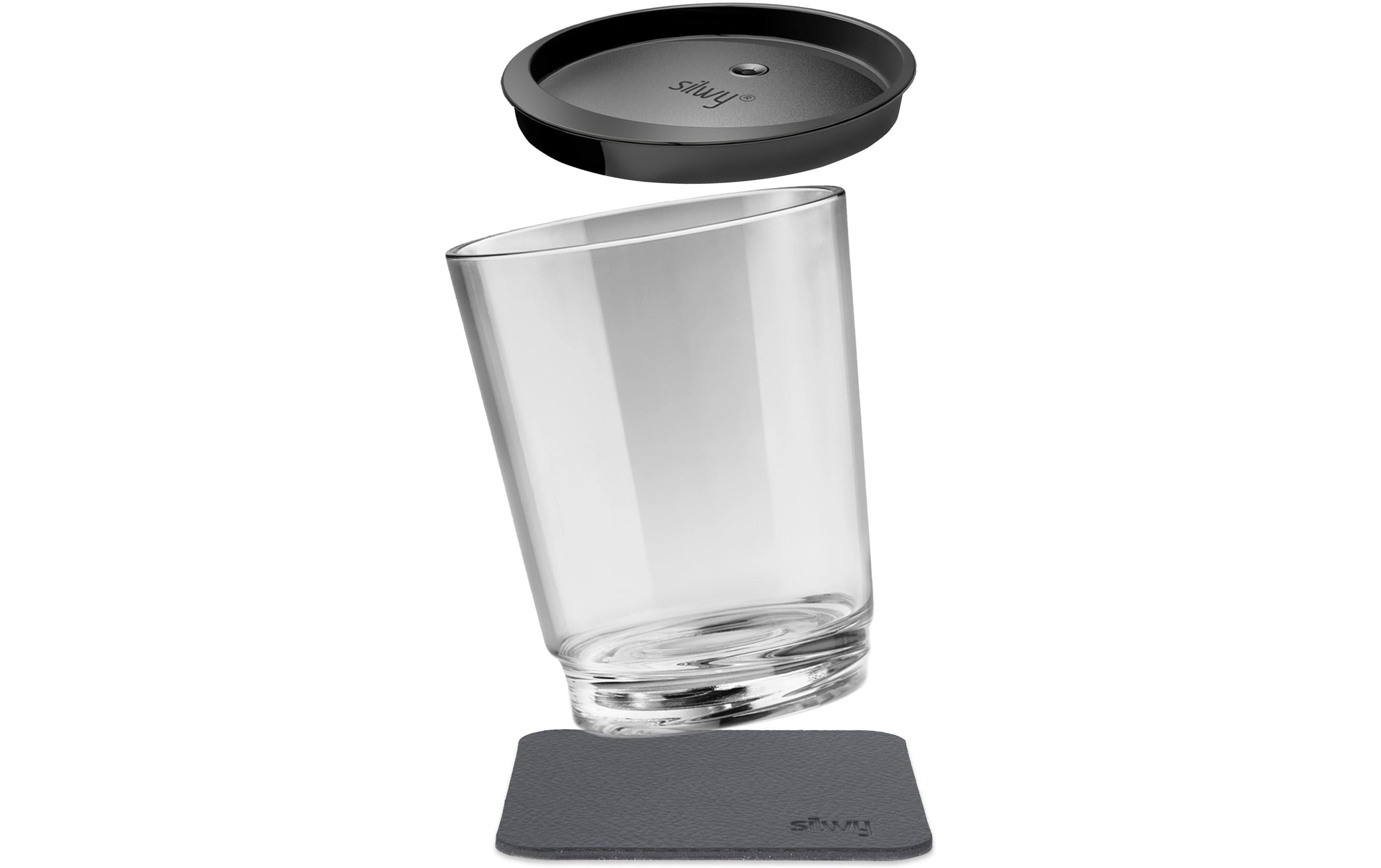 Silwy Magnet-Kunststoff-Trinkbecher Triple Transparent