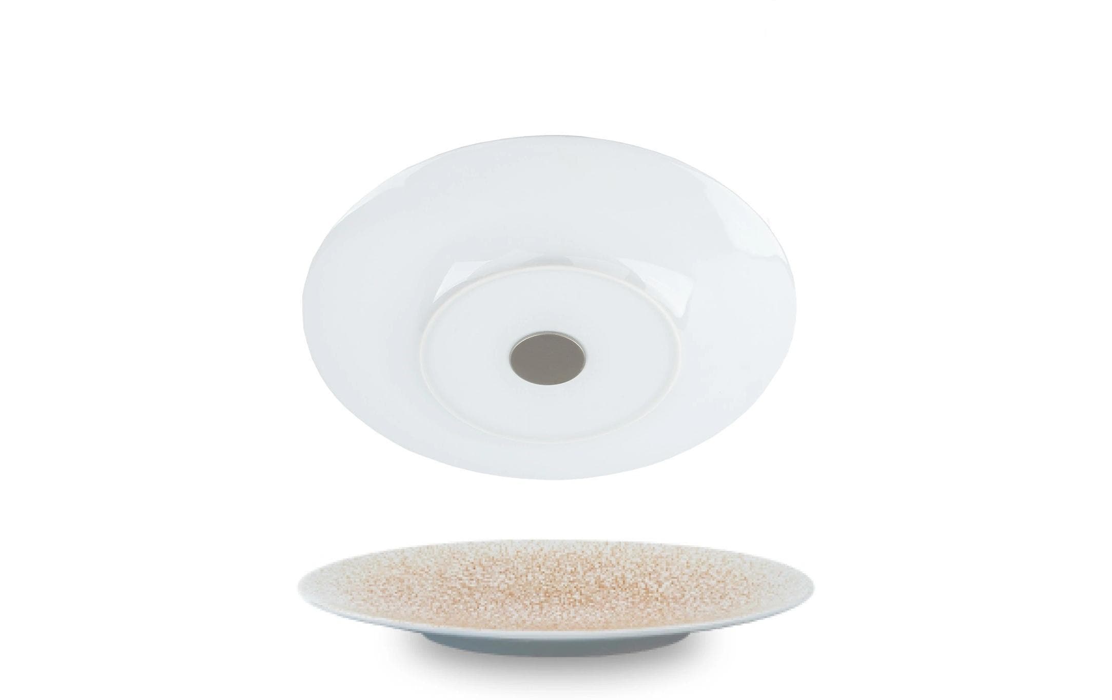 Silwy Magnet-Frühstücksteller Beige