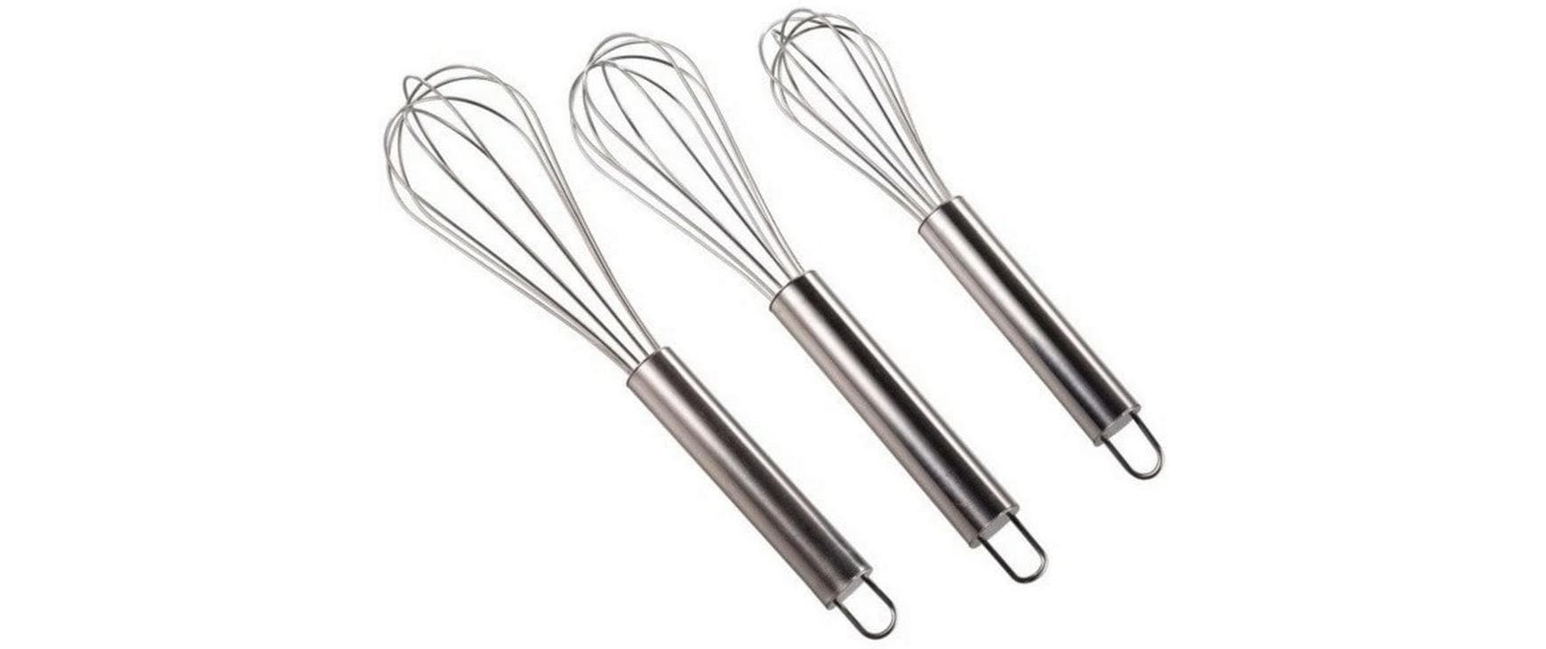 MSV Schwingbesen 3-teilig, Silber