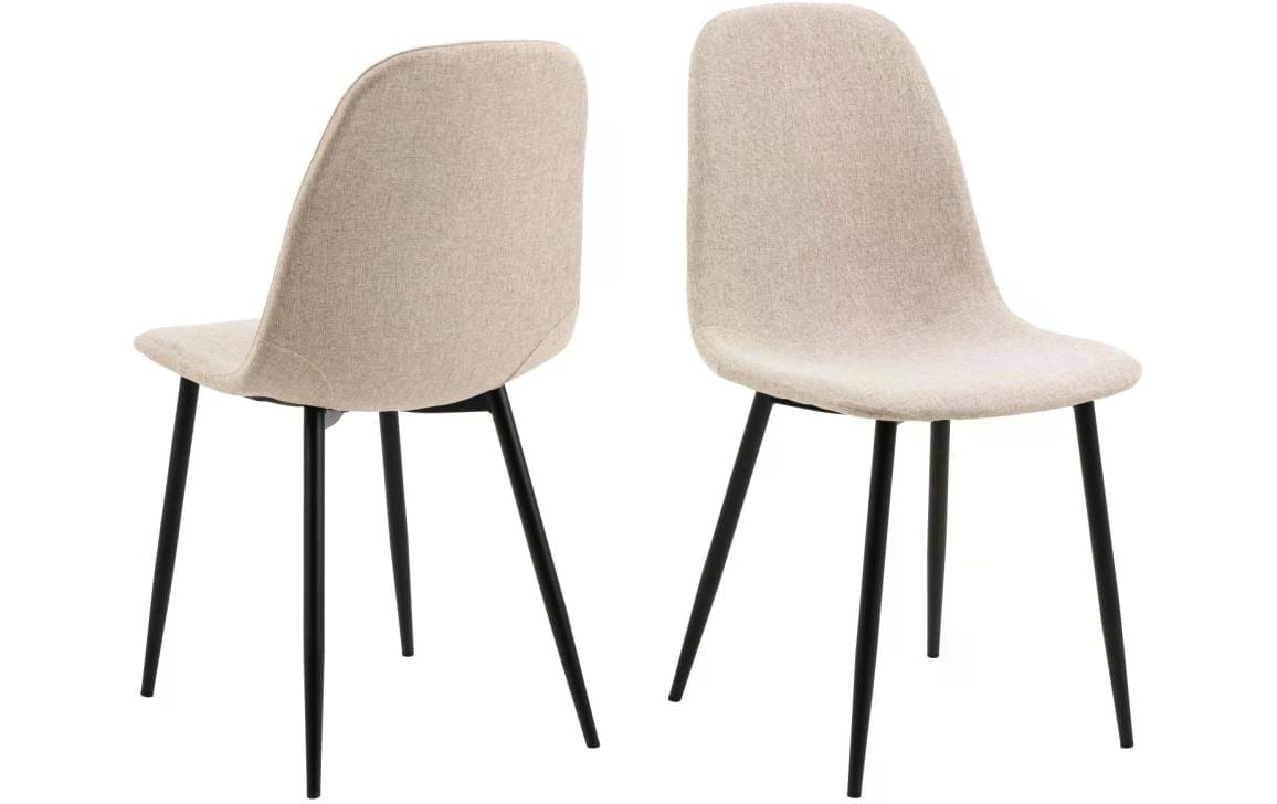 AC Design Stuhl Celia 4 Stück, Beige