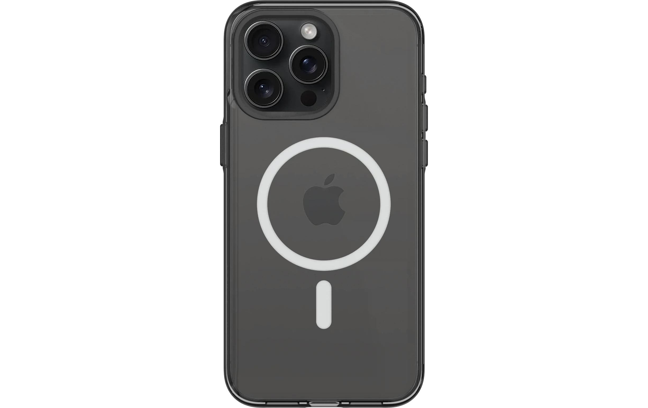Rhinoshield Back Cover JellyTint MagSafe iPhone 15 Pro Max Ash Black