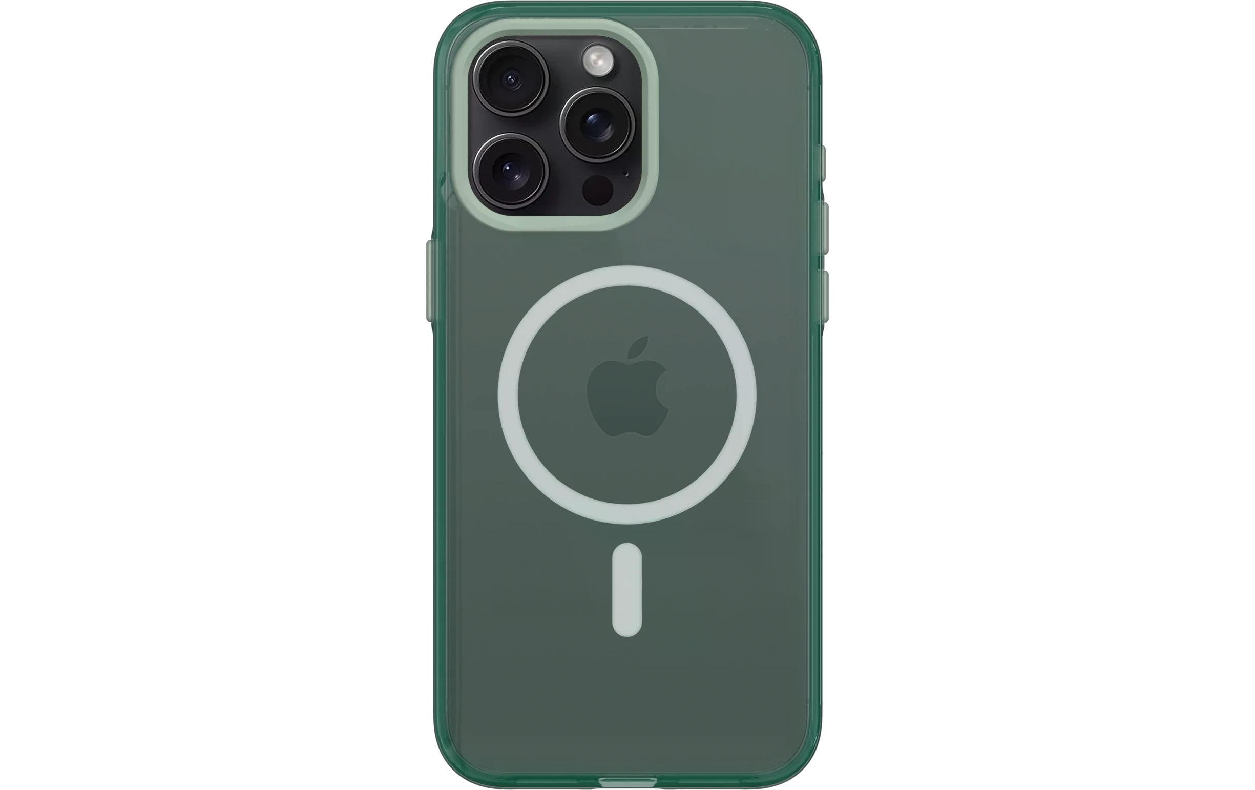 Rhinoshield Back Cover JellyTint MagSafe iPhone 15 Pro Max Moody Green