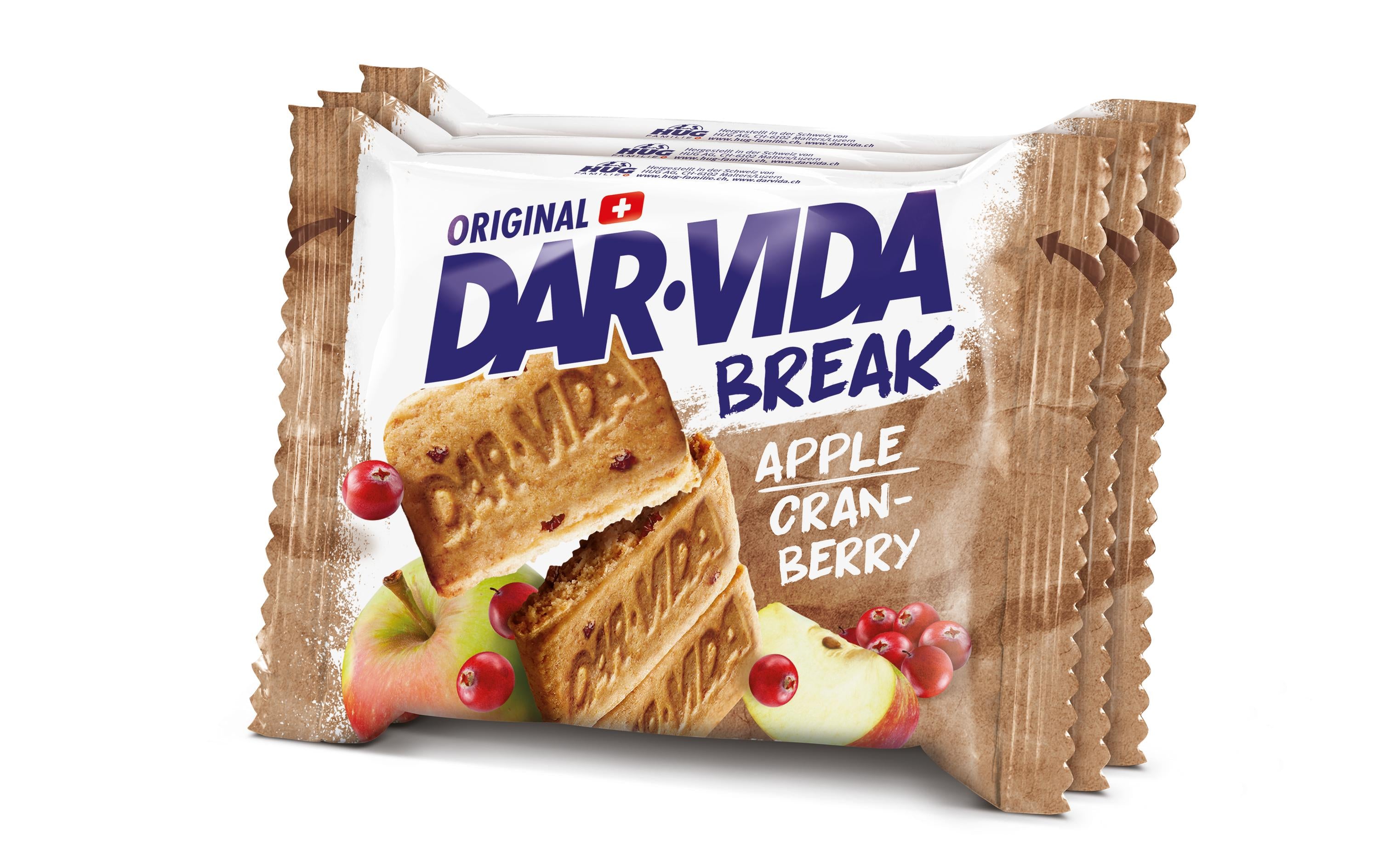 DAR-VIDA Snack BReAk Cranberry & Apple Trio 132 g