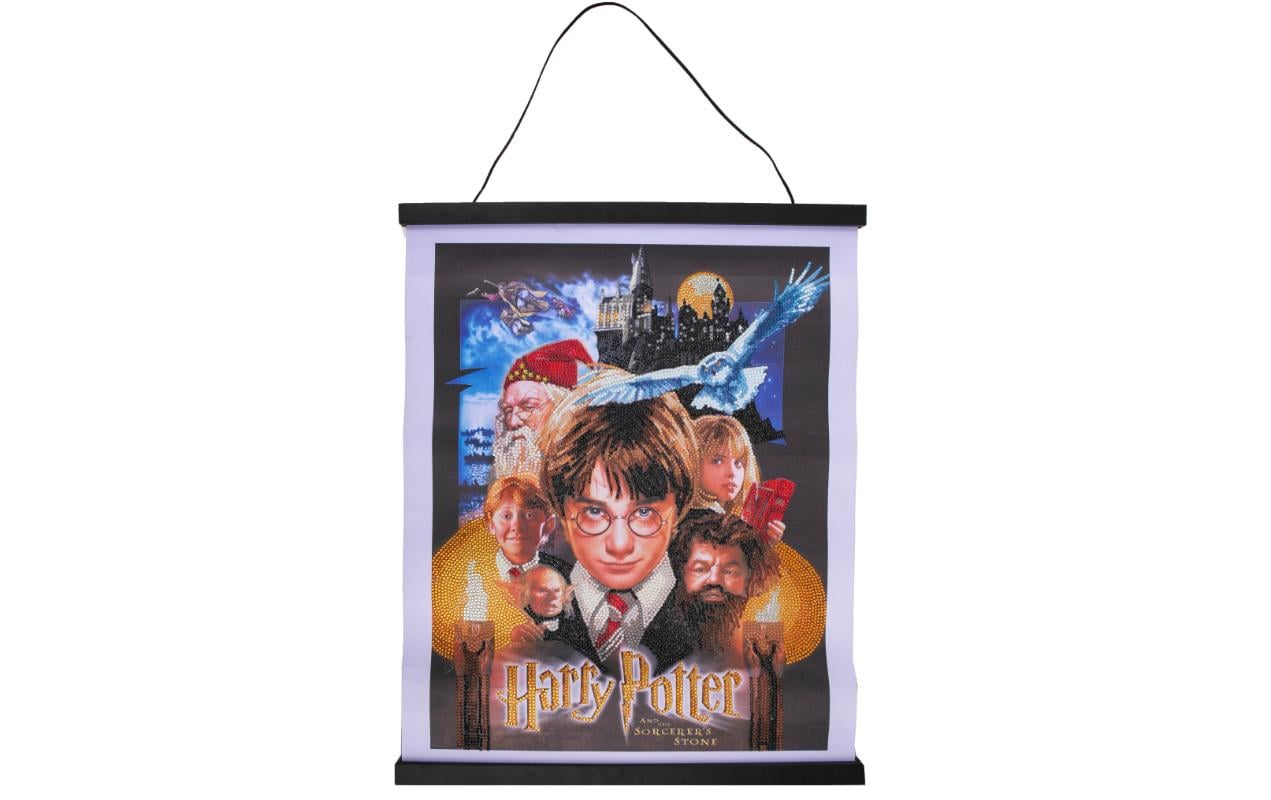 CRAFT Buddy Bastelset Crystal Art Scroll Harry Harry Potter