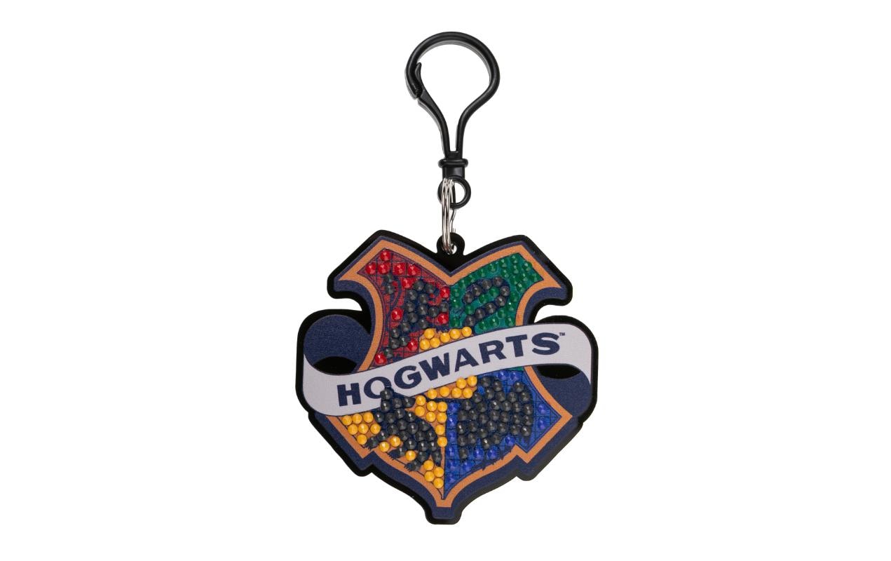 CRAFT Buddy Schlüsselanhänger Crystal Art Anhänger Hogwarts Badge