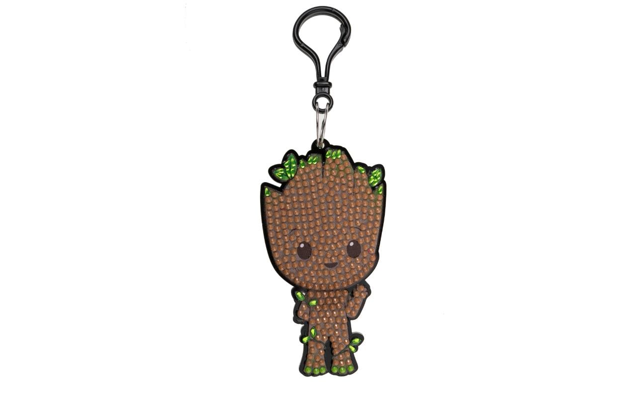 CRAFT Buddy Schlüsselanhänger Crystal Art Anhänger Groot