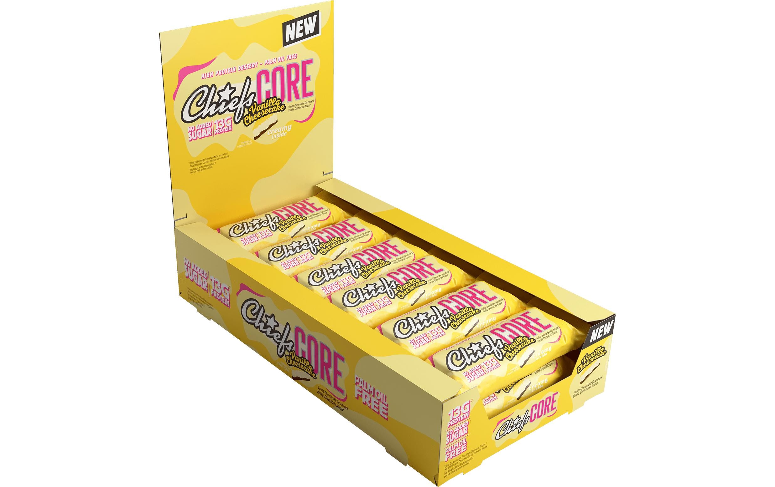 Chiefs Riegel Core Vanille  12 x 40 g