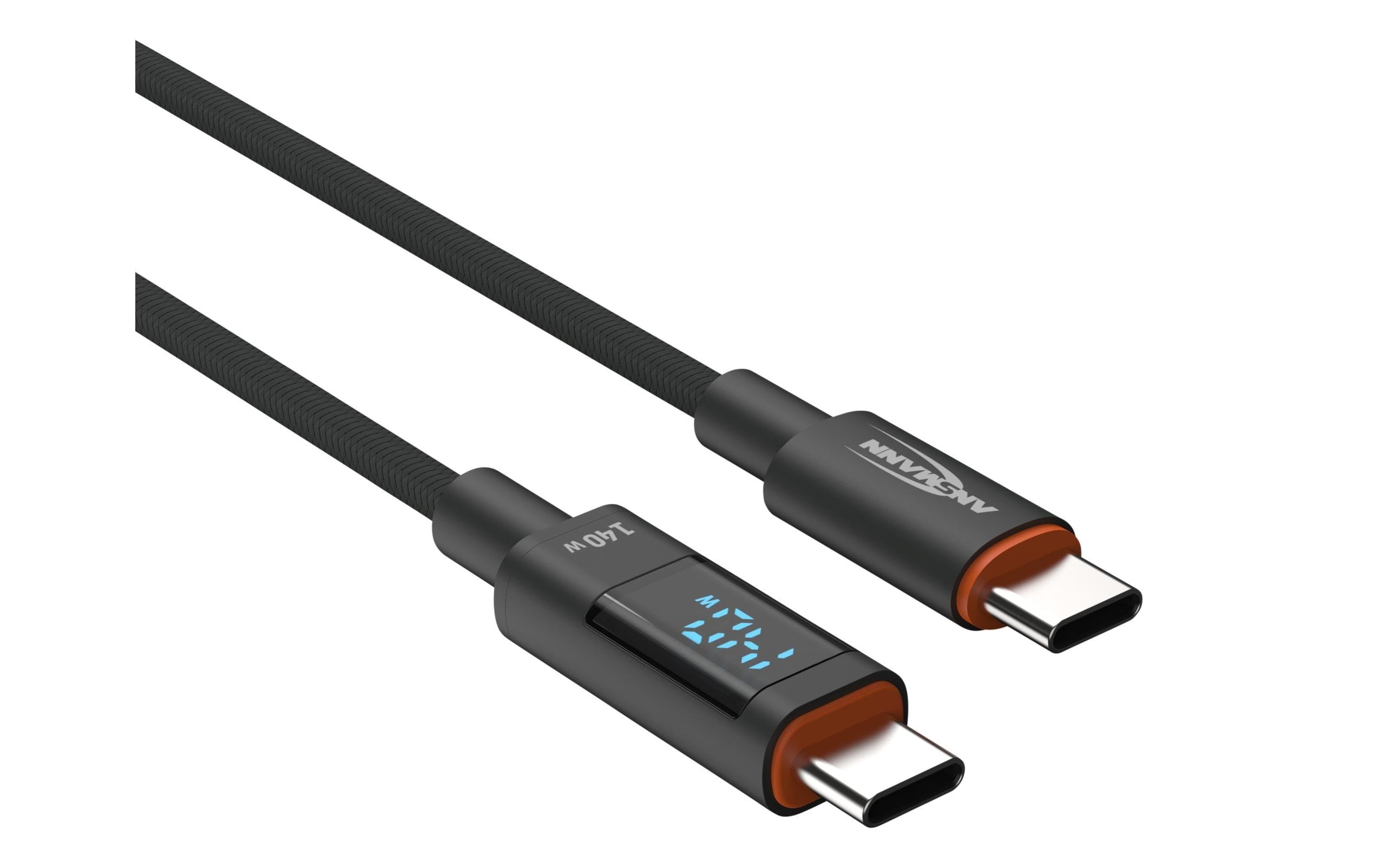 Ansmann USB-Ladekabel Typ-C auf USB Typ-C Kabel, 200 cm