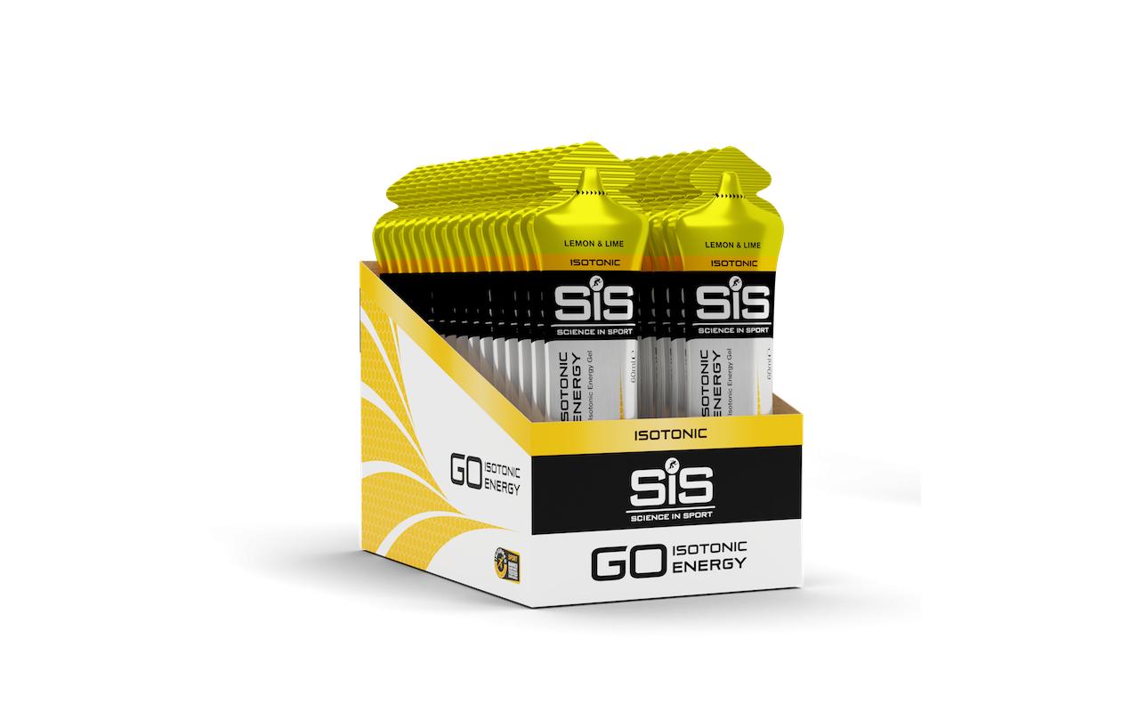 SIS - ScienceinSport Gel Isotonic Energy Lemon-Lime 30 Stück x 60 ml