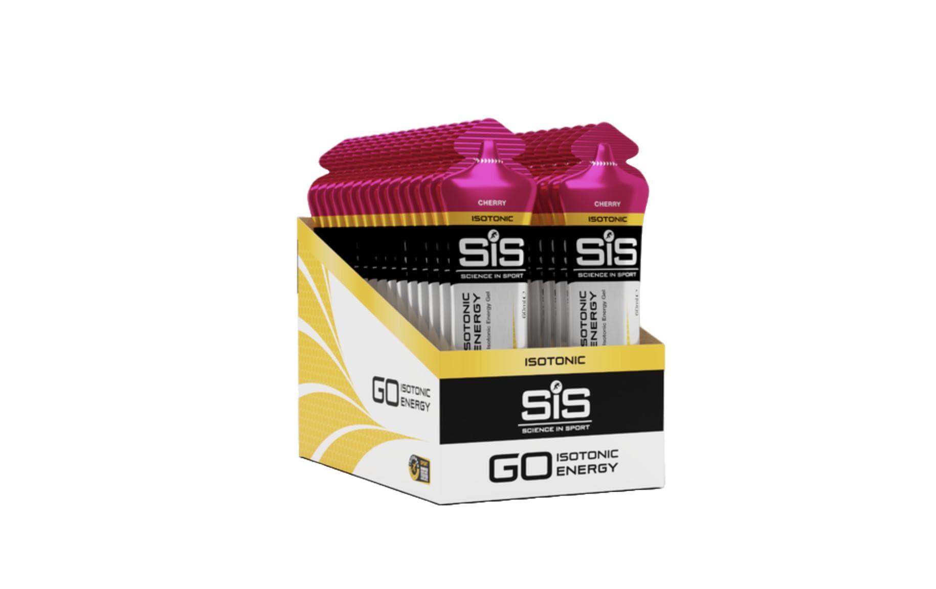 SIS - ScienceinSport Gel Isotonic Energy Kirsche 30 Stück x 60 ml