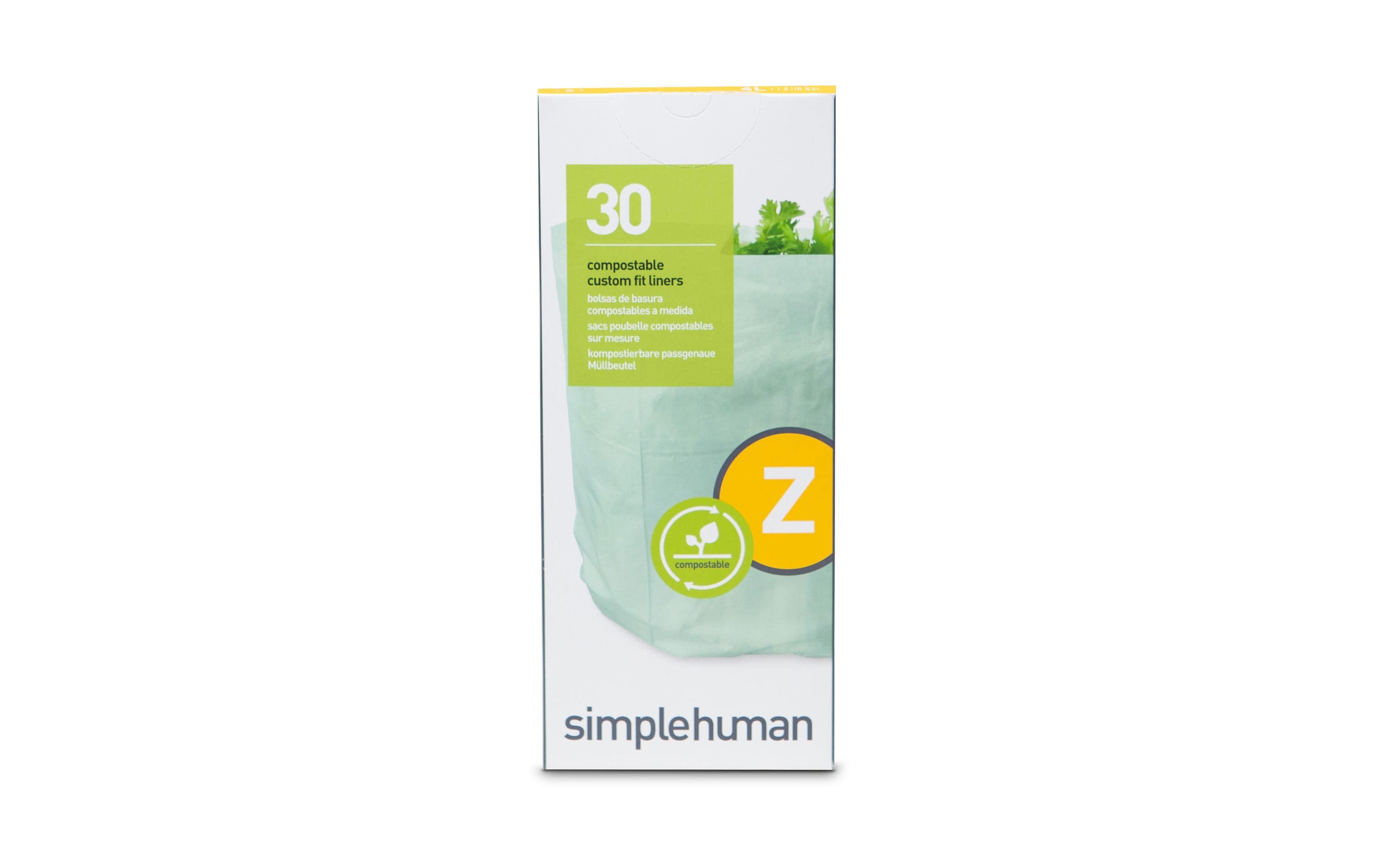 Simplehuman Müllbeutel 4 l, 30 Stück