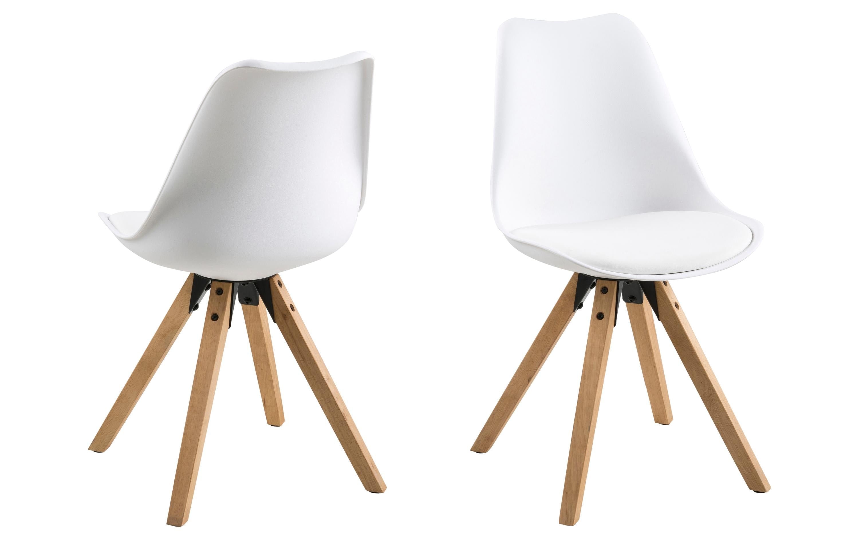 AC Design Stuhl Dima 2 Stück, Weiss