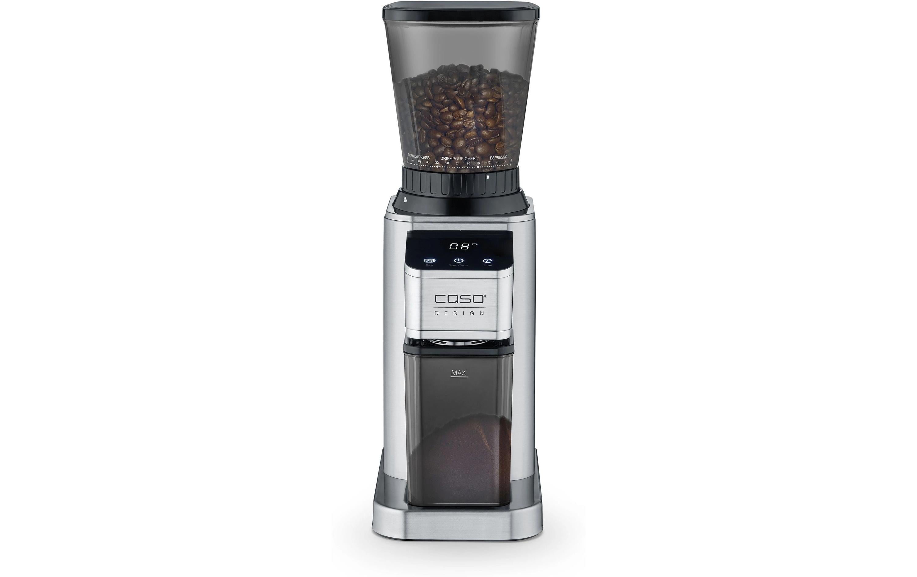 Caso Kaffeemühle Barista Chef Inox Silber