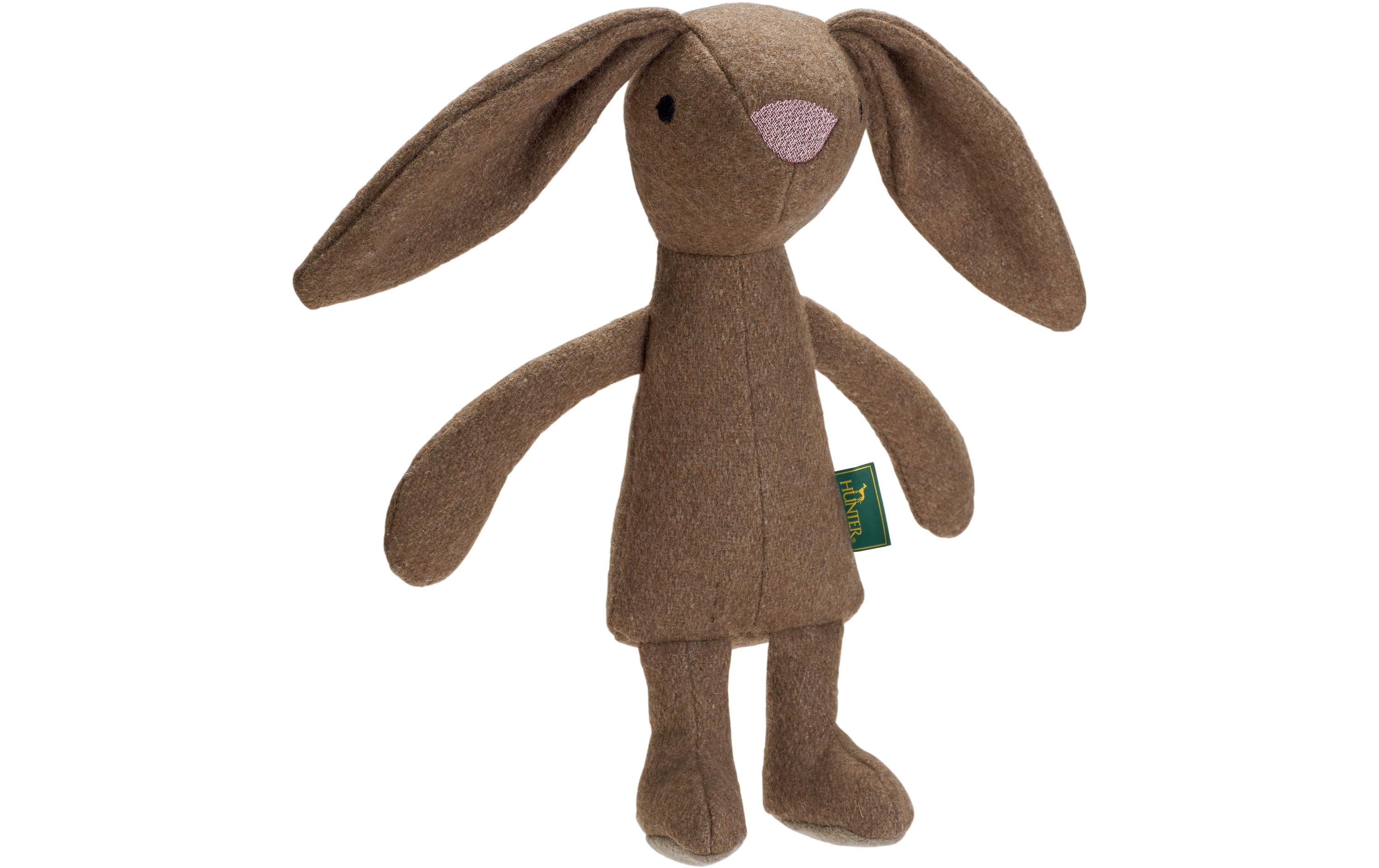 Hunter Hunde-Spielzeug Marle Hase, 35 cm, Braun
