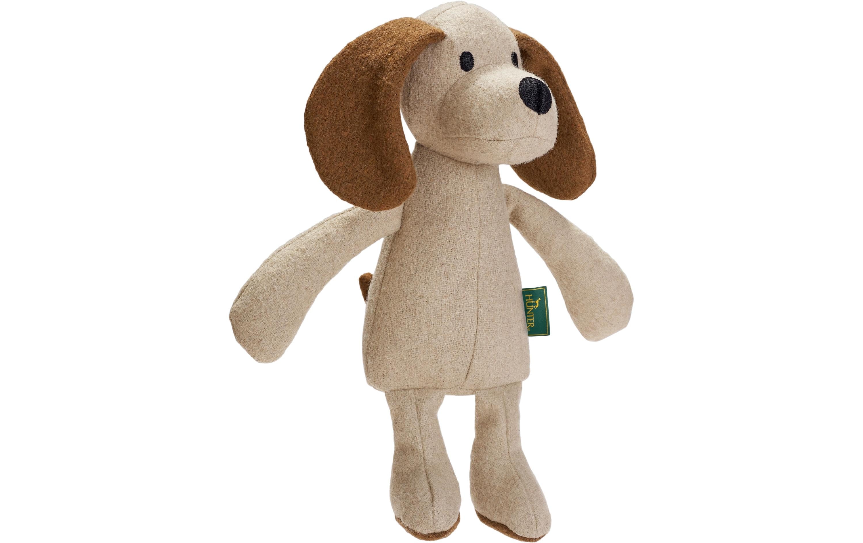 Hunter Hunde-Spielzeug Marle Hund, 35 cm, Hellbraun