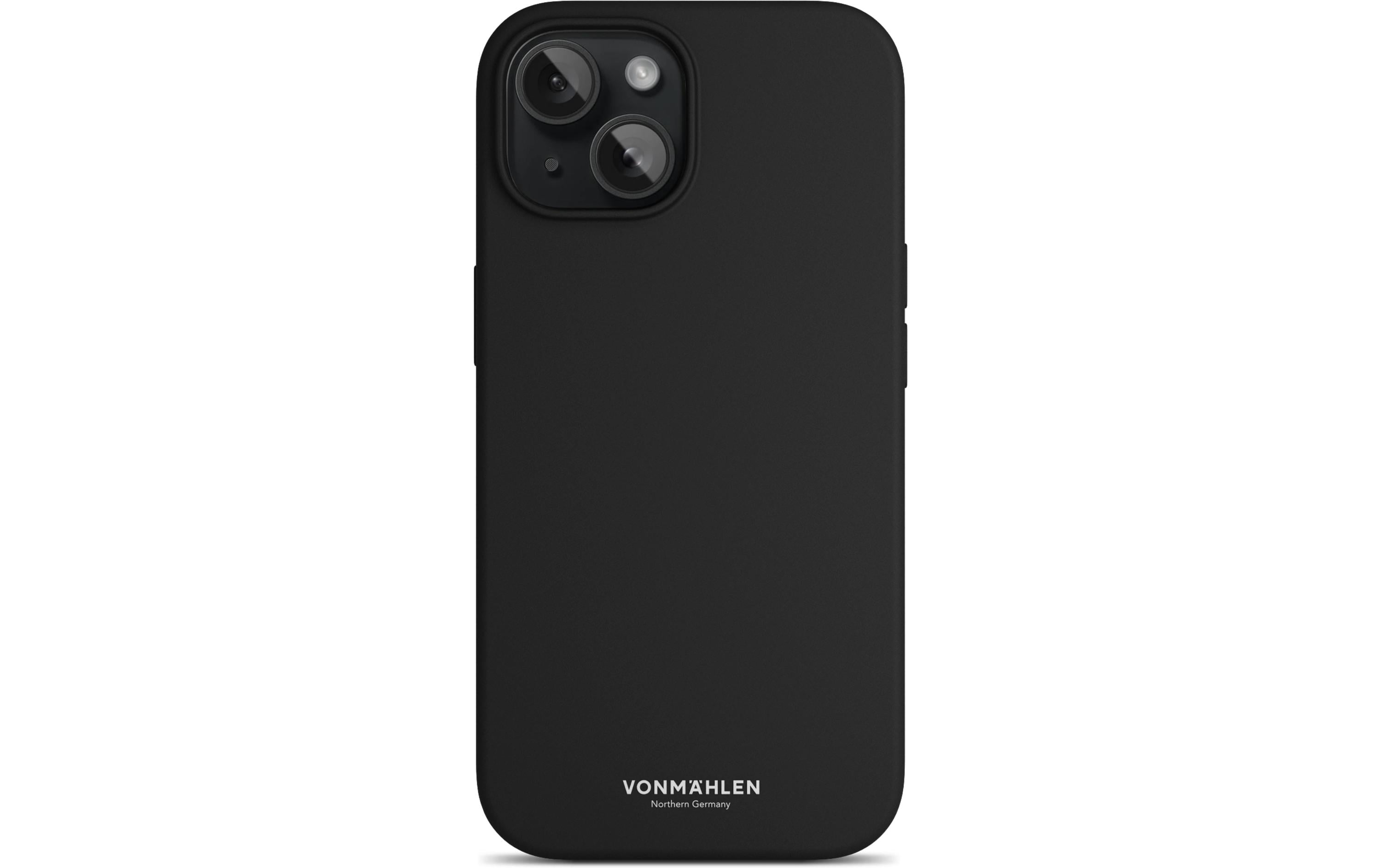 Vonmählen Back Cover Eco Silicone iPhone 15 Plus Black