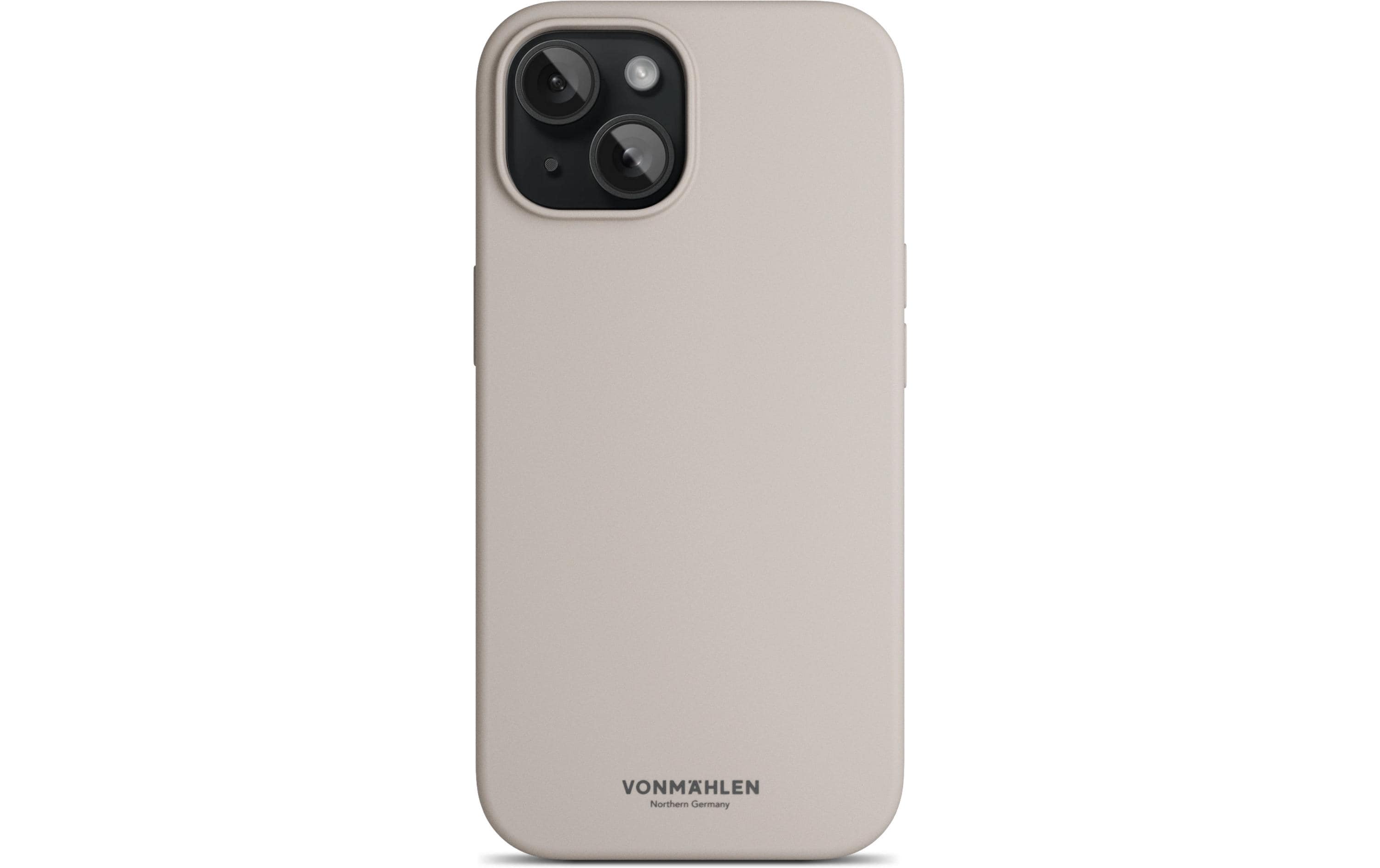 Vonmählen Back Cover Eco Silicone iPhone 15 Plus Cream