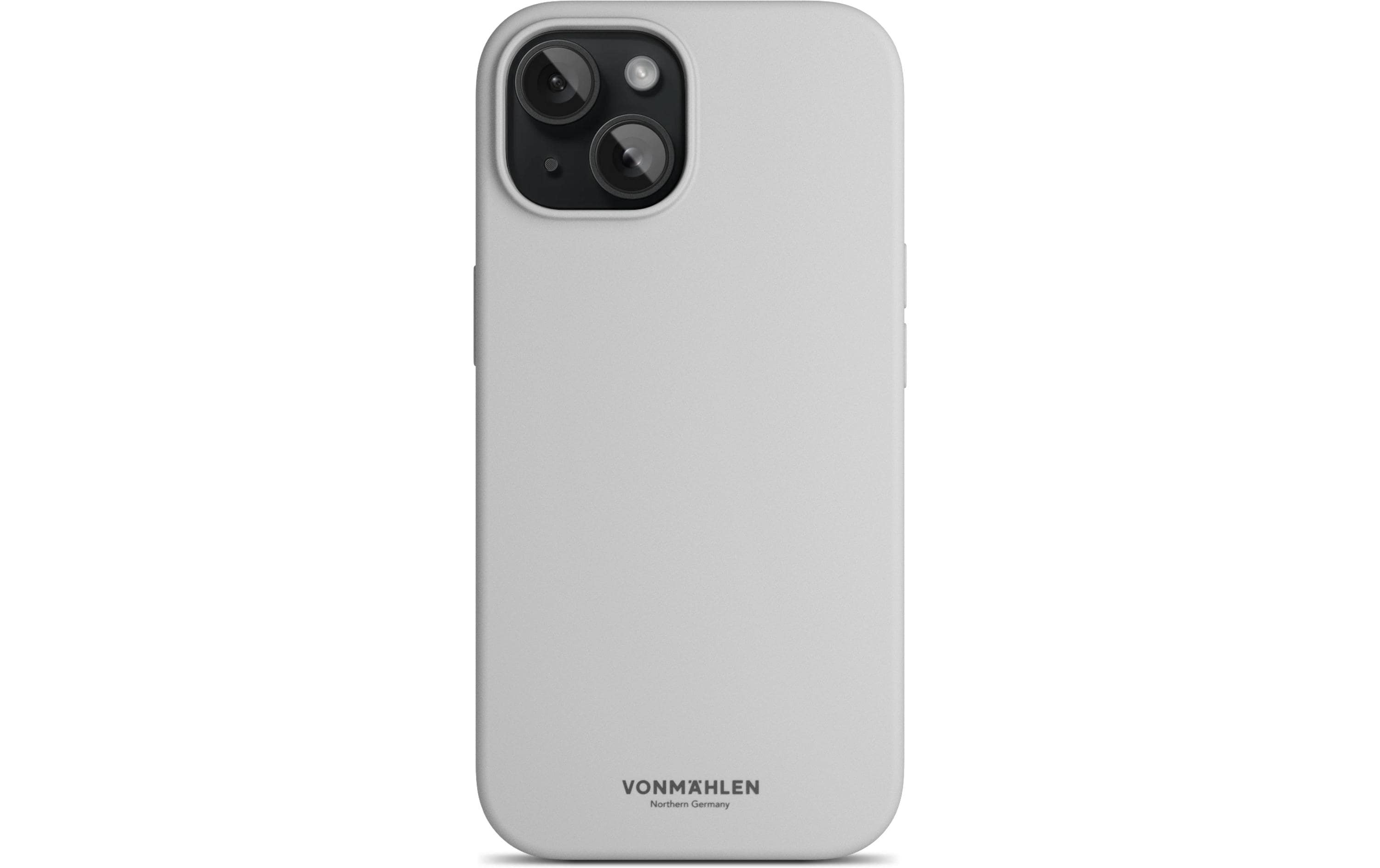 Vonmählen Back Cover Eco Silicone iPhone 15 Plus Light Gray
