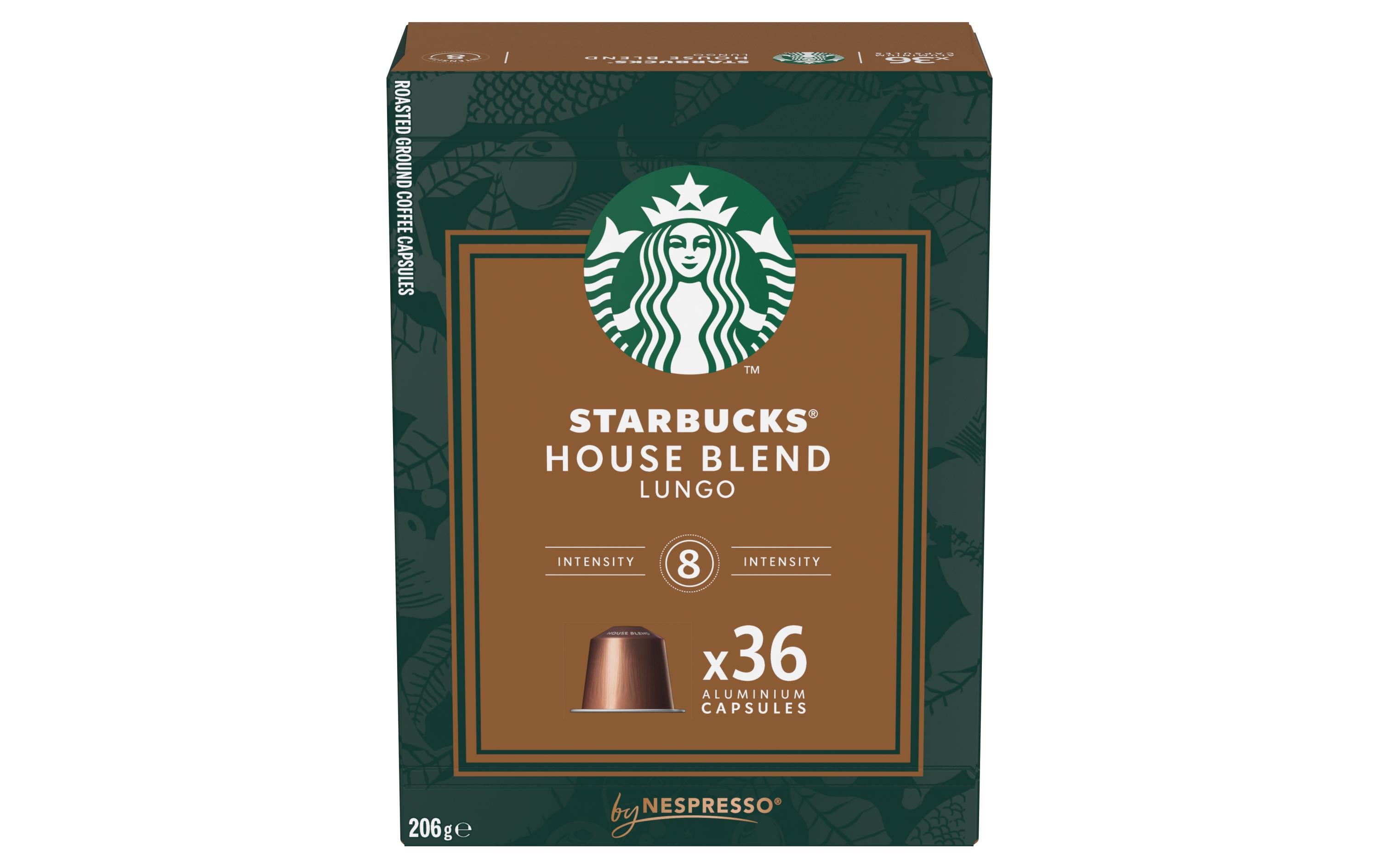 Starbucks Kaffeekapseln House Blend Lungo 36 Stück