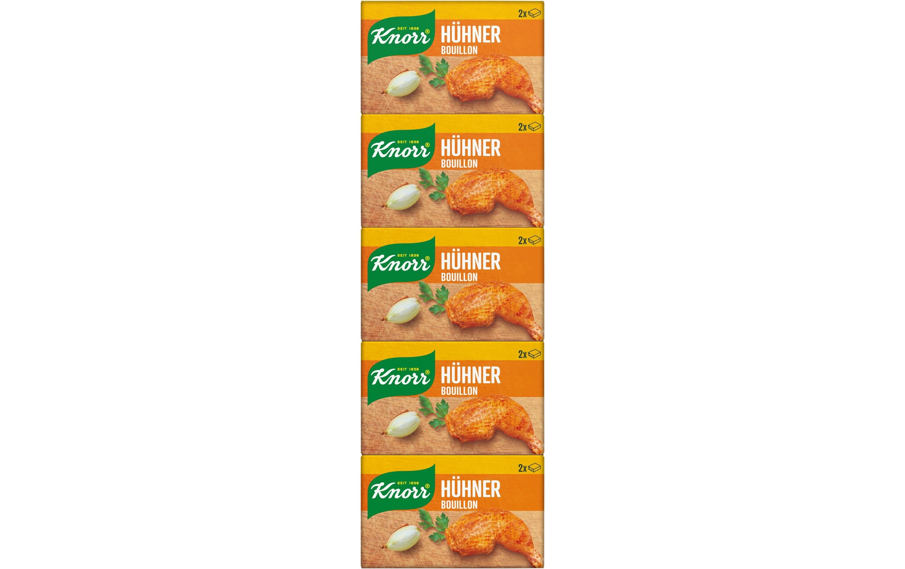 Knorr Hühner Bouillon Stange 5 x 2 Würfel
