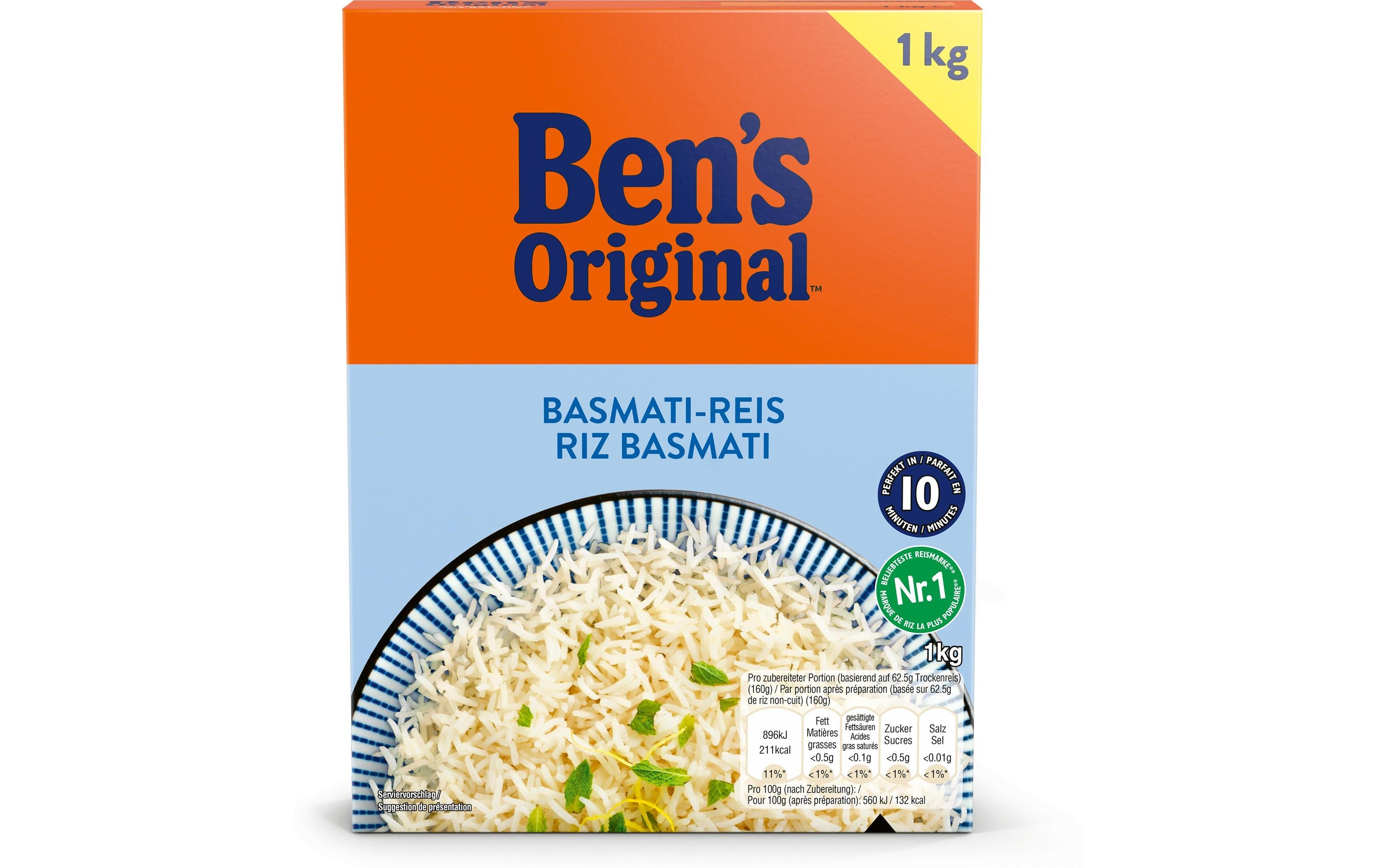 Ben's Original Reis Basmati 1 kg