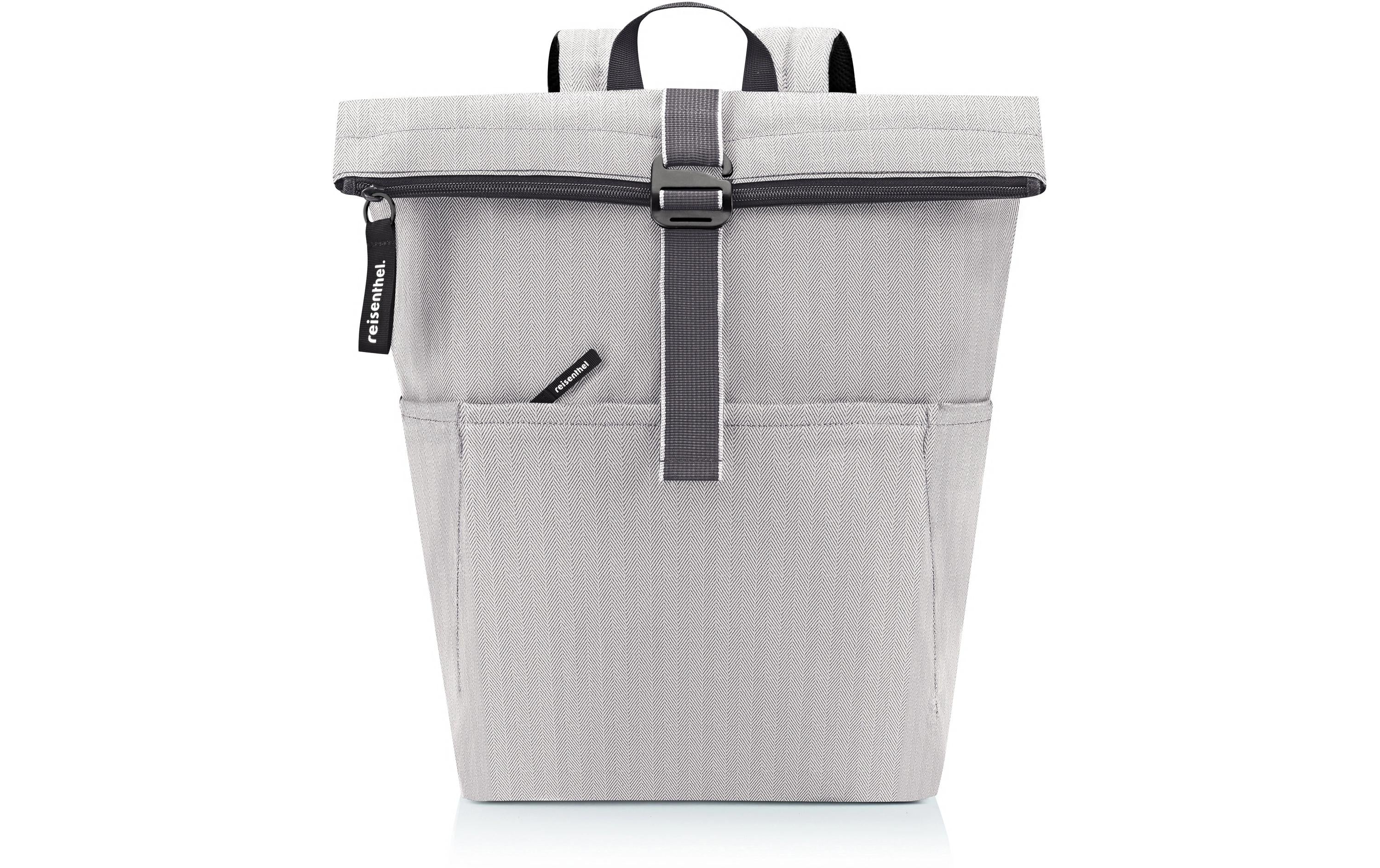 Reisenthel Freizeitrucksack Rolltop Backpack Herringbone grey