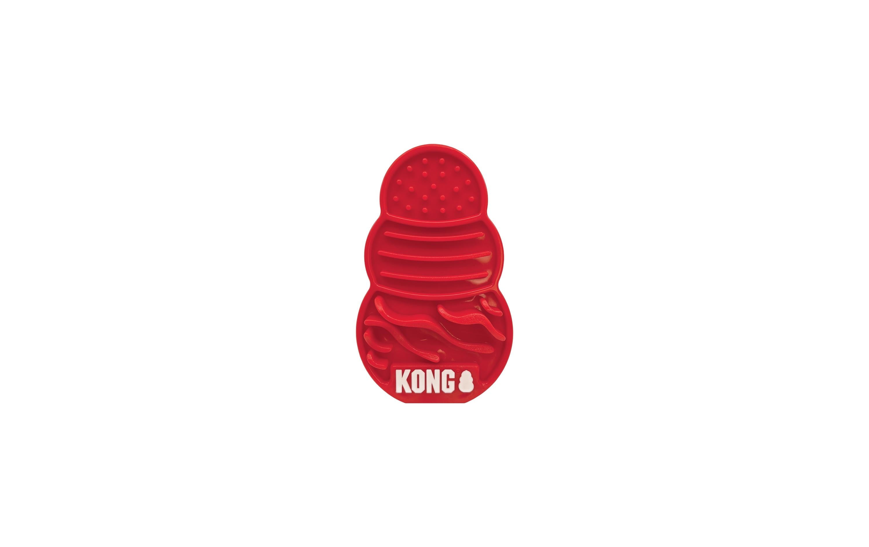 Kong Licks S, 12 x 7.5 x 3 cm, rot