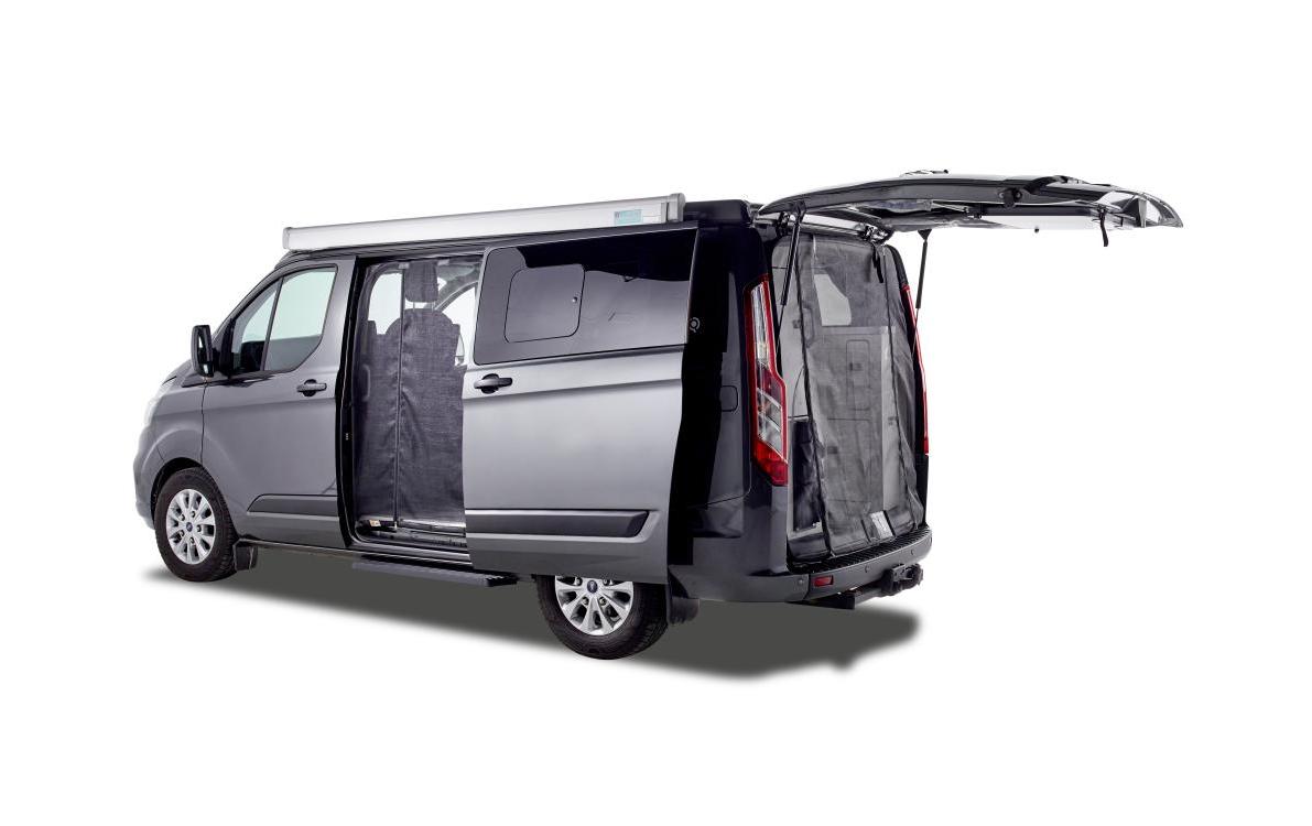 Van Quito Schiebetürenmoskitonetz, fine-mesh, links Ford Custom V710