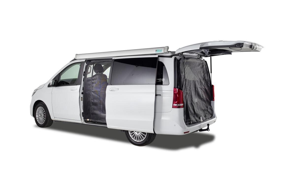 Van Quito Schiebetürenmoskitonetz, Magnet RV, fine-mesh Mercedes Benz
