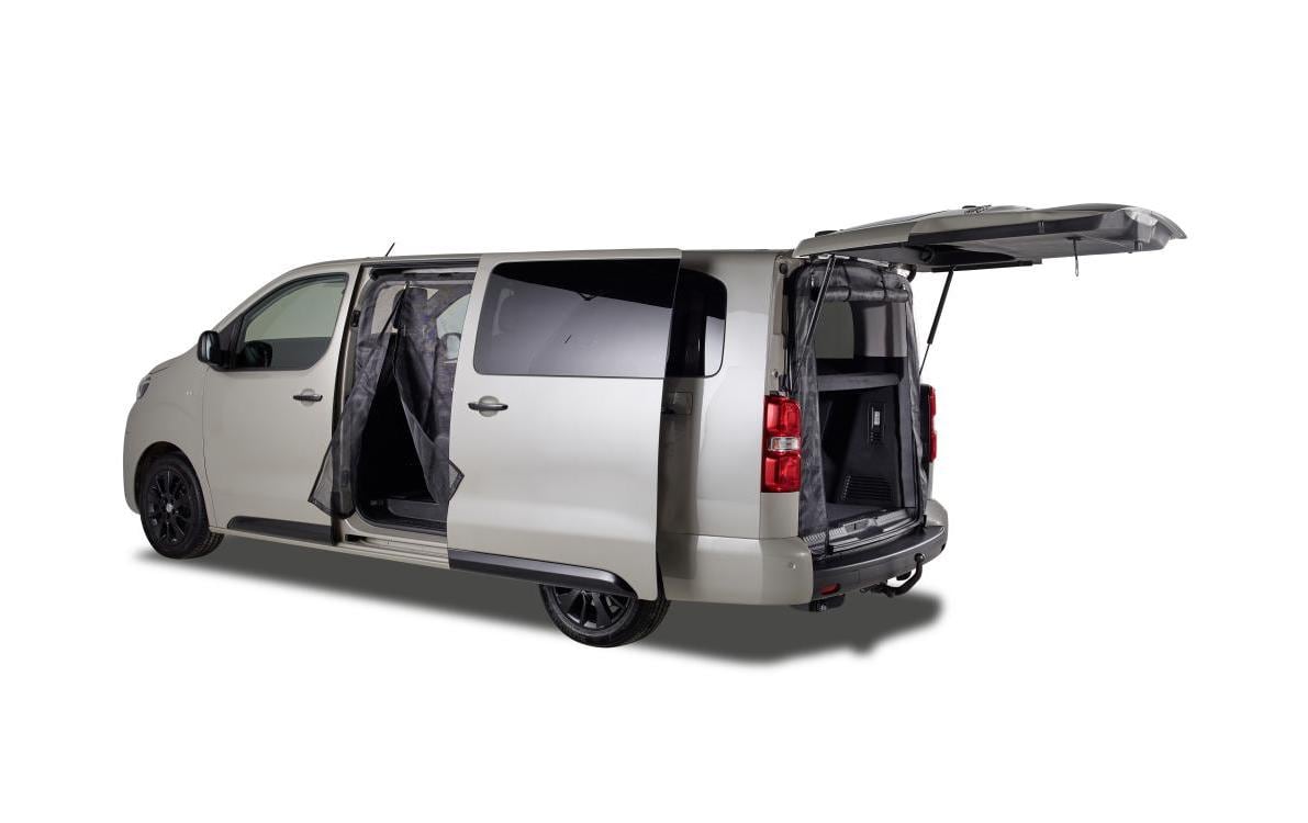 Van Quito Schiebetürenmoskitonetz, Magnet RV, links Citroën, Fiat