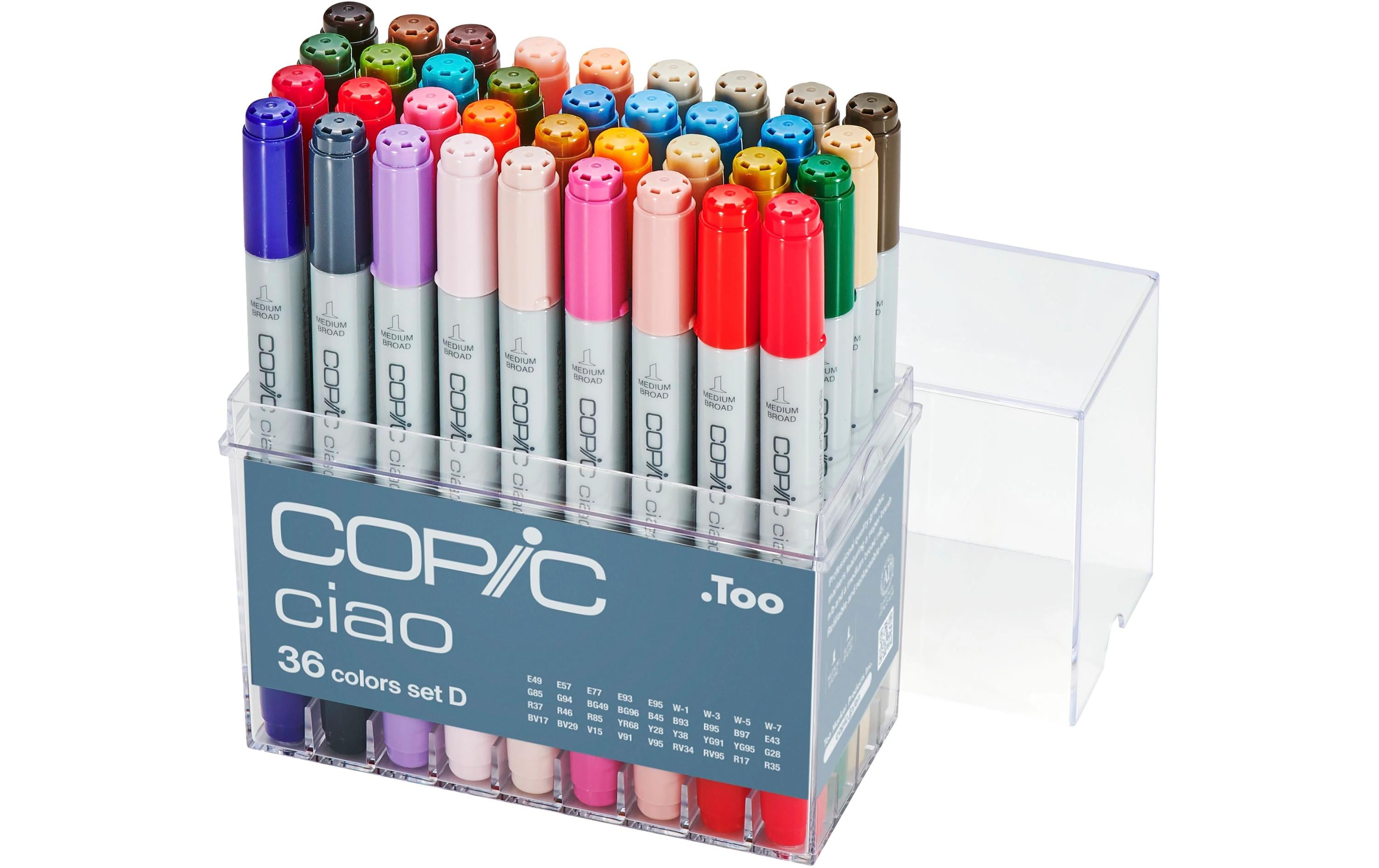 Copic Grafikmarker Ciao 36er D-Set