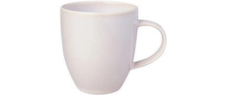 Villeroy & Boch Kaffeebecher Crafted Cotton 350 ml, 6 Stück, Weiss