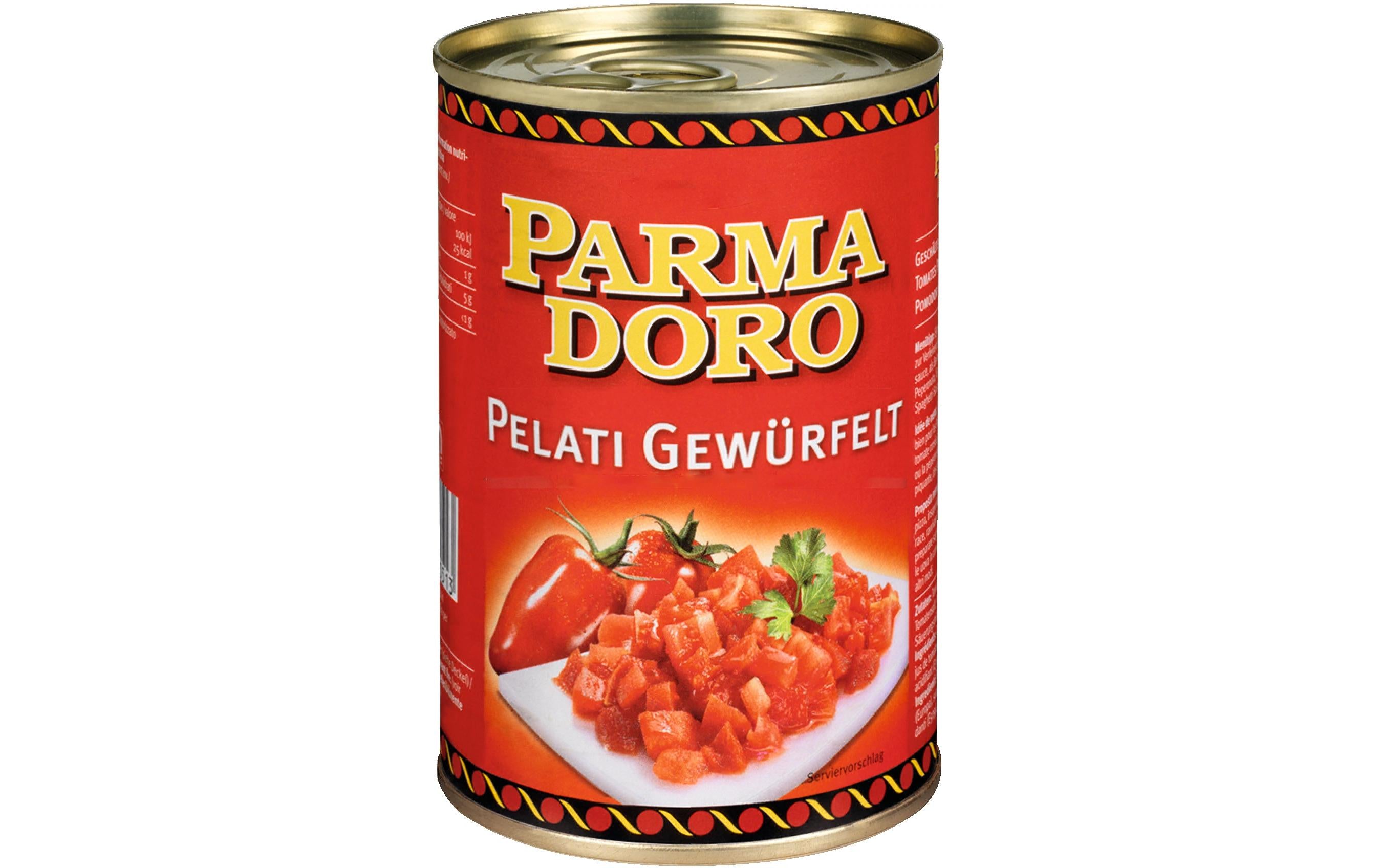 Parmadoro Dose Pelati gewürfelt 395 g