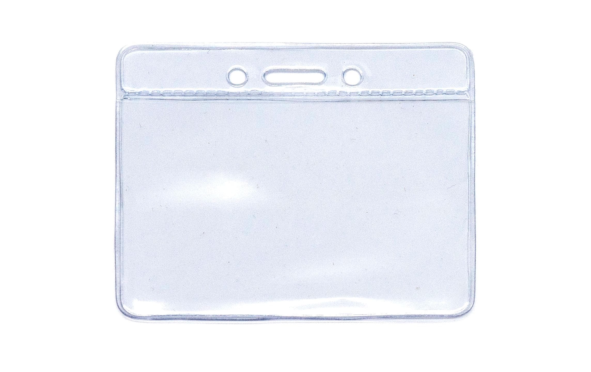 Diverse Ausweishalter ID-1 Format 86x54mm Transparent, 100 Stück