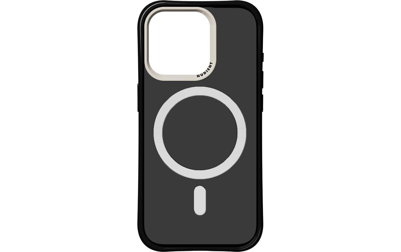 Nudient Back Cover Form MagSafe iPhone 15 Pro Black