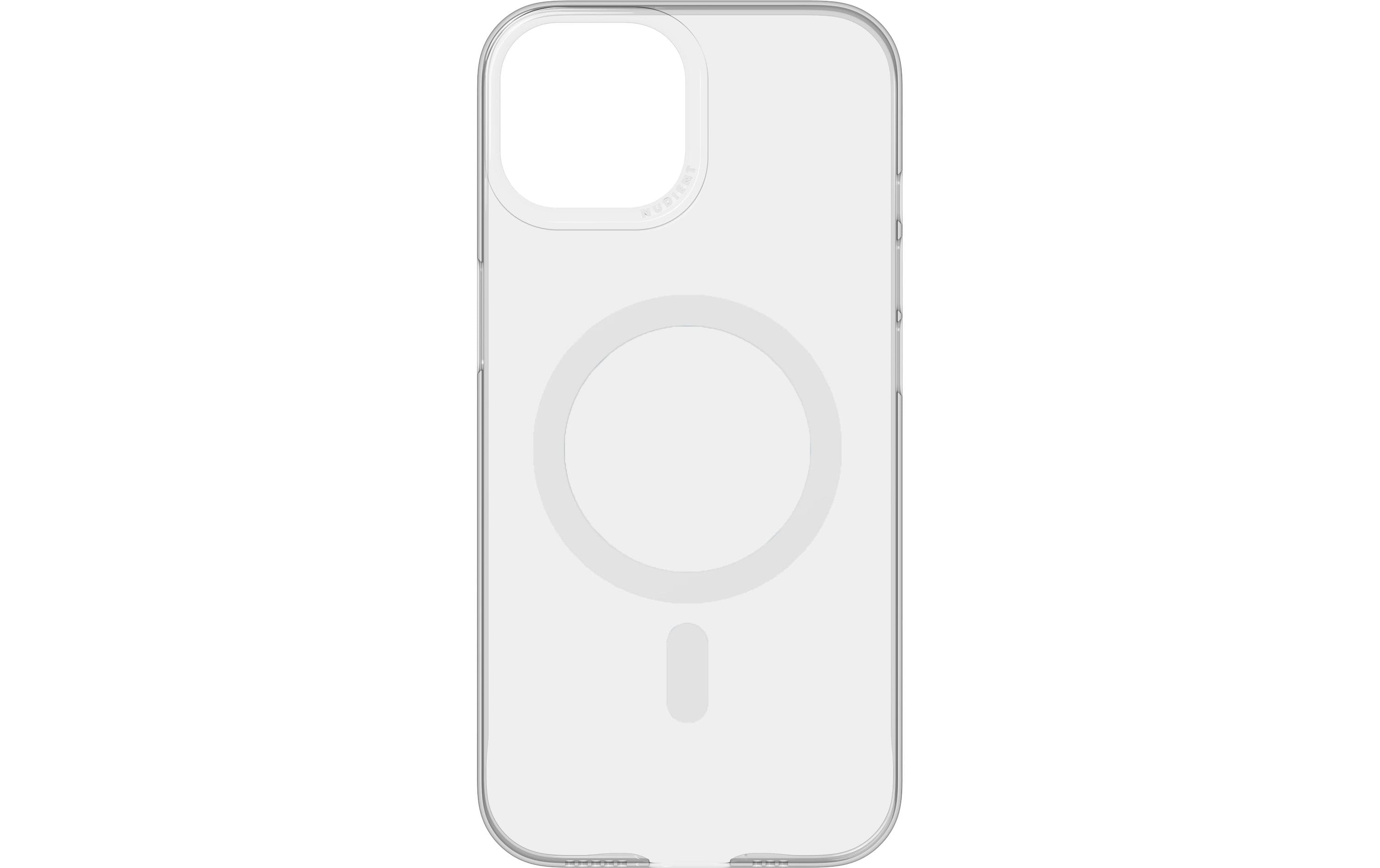 Nudient Back Cover Thin MagSafe iPhone 14 Transparent