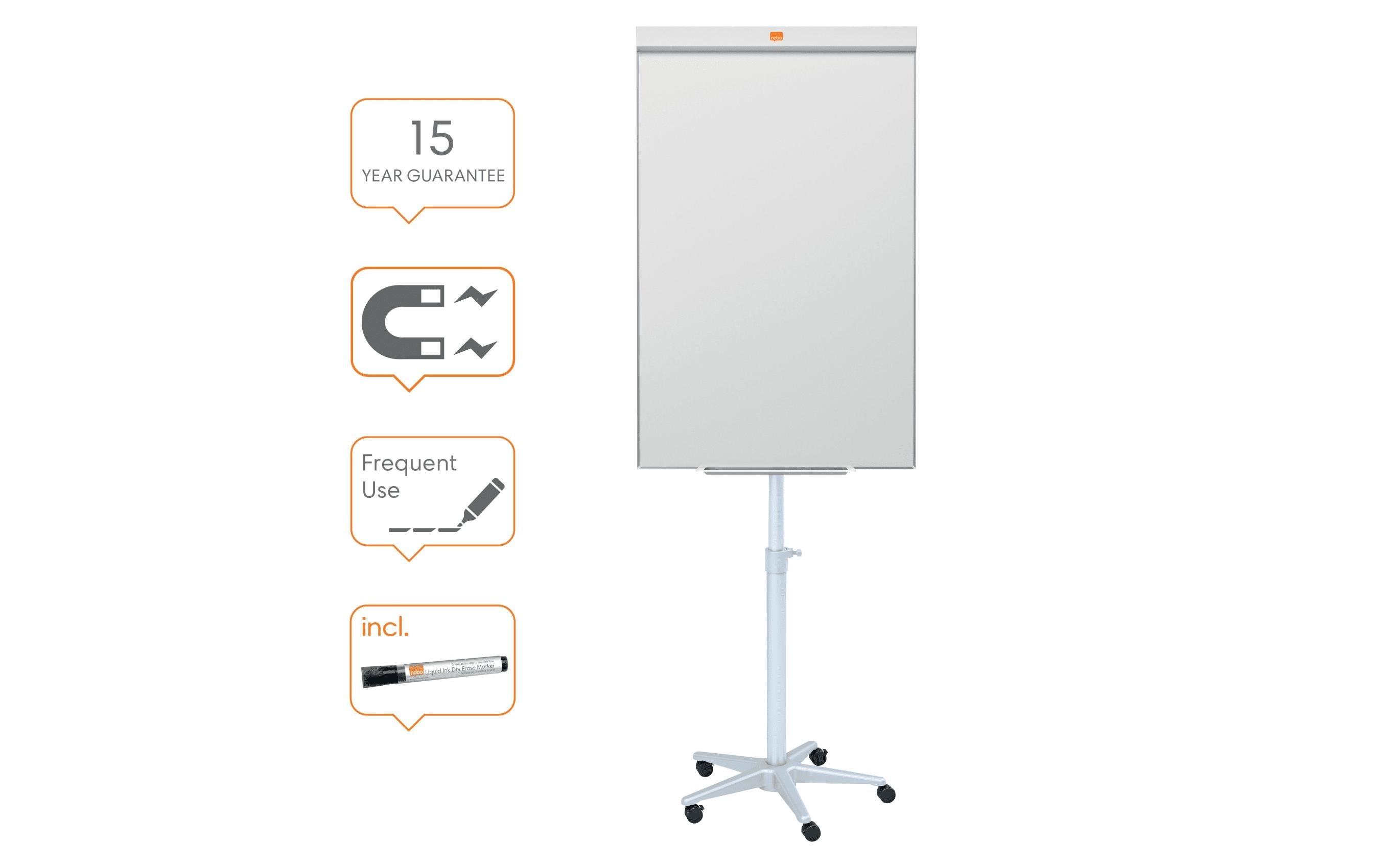 Nobo Impression Pro Flipchart Mobil Stahl, magnethaftend