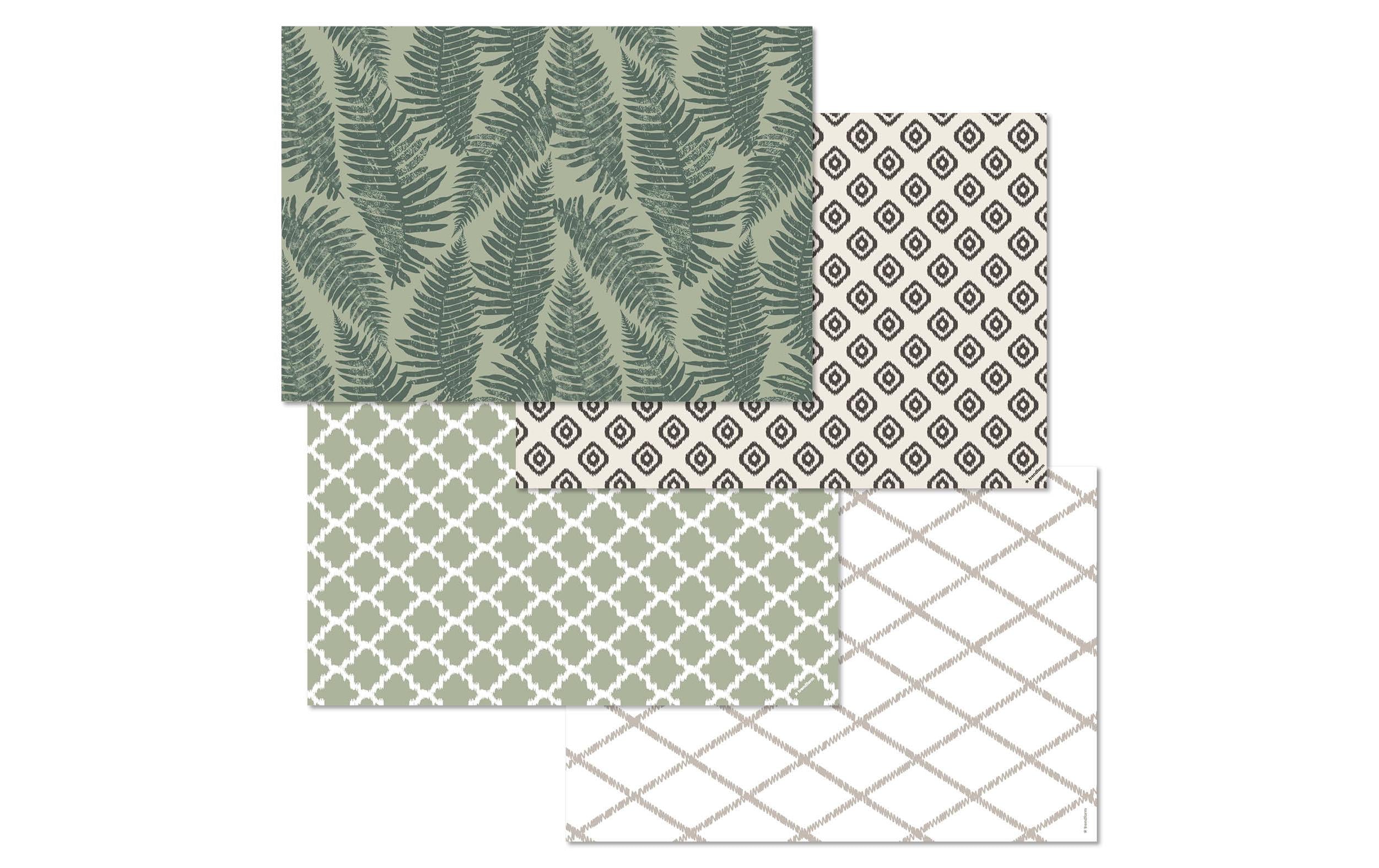 Trendform Tischset Springtime 29.7 cm x 42 cm, Mehrfarbig