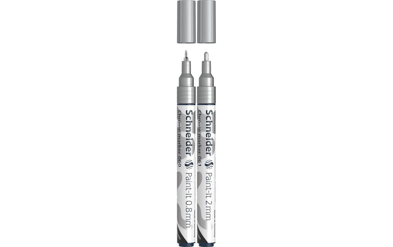 edding Chrommarker Set mit zwei Stiften