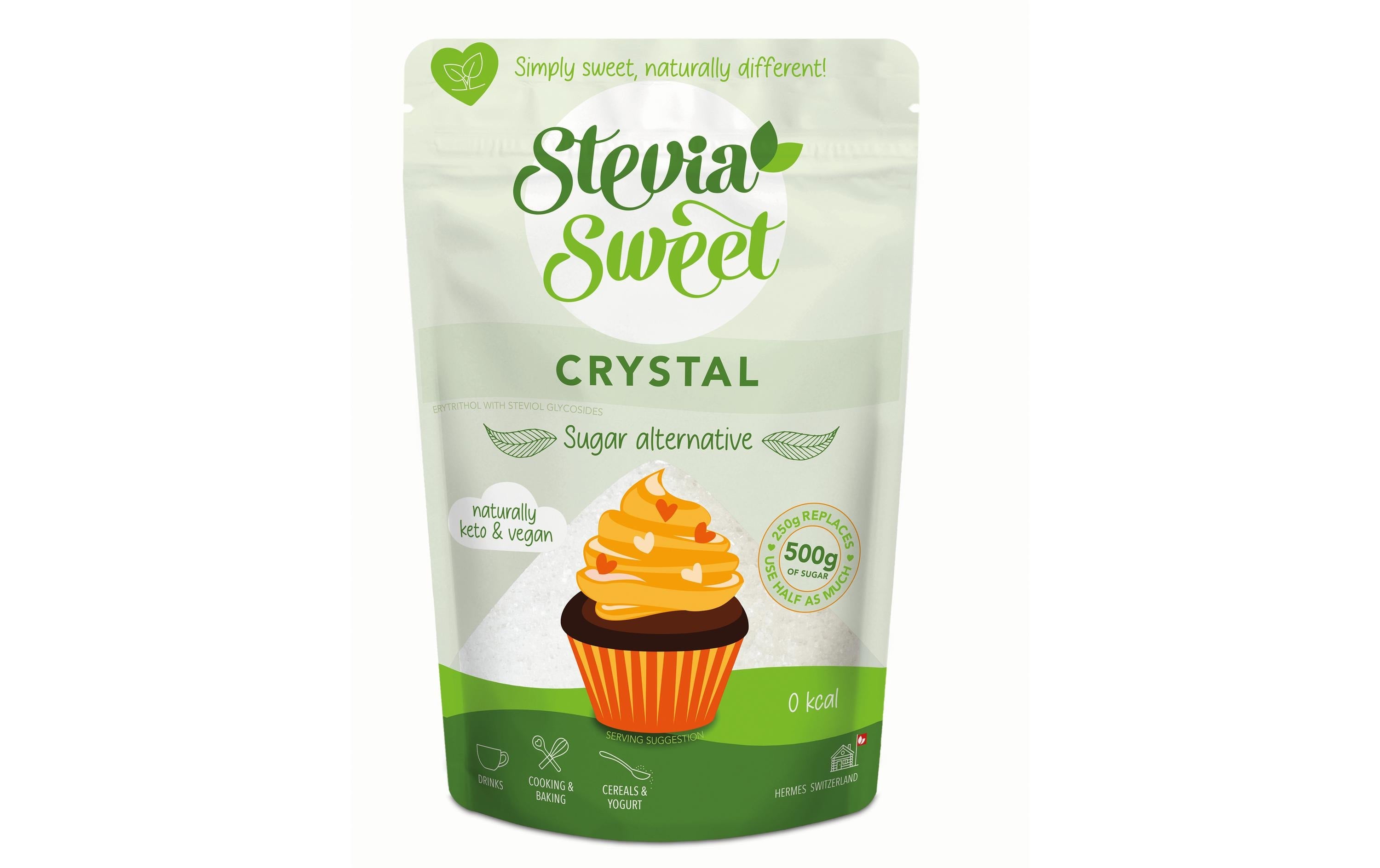 SteviaSweet Süssstoff Stevia Sweet Crystal 250 g