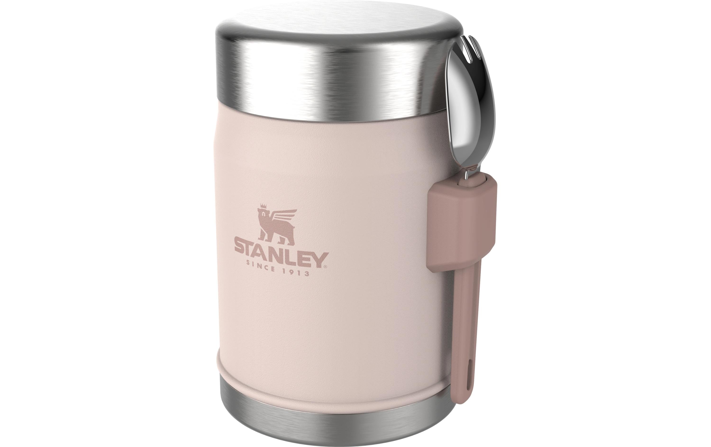 Stanley 1913 Thermo-Foodbehälter Legendary Food Jar + Spork 0.4 l, Rosa