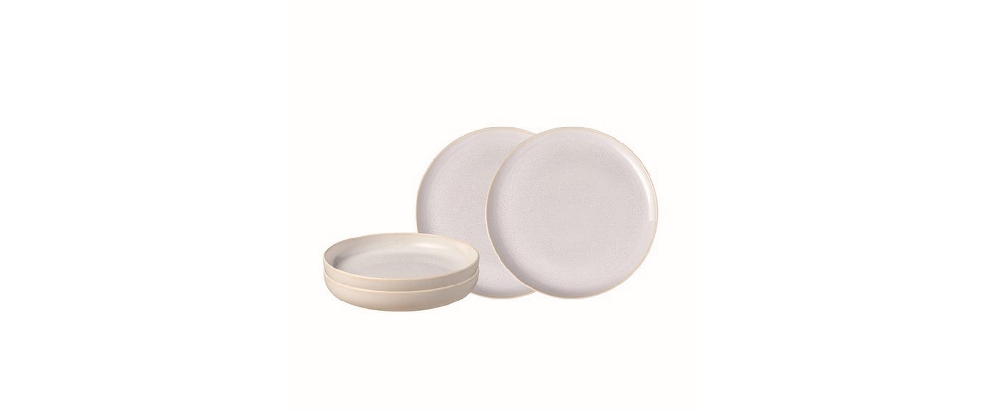 Villeroy & Boch Speise-Service Crafted Cotton Weiss
