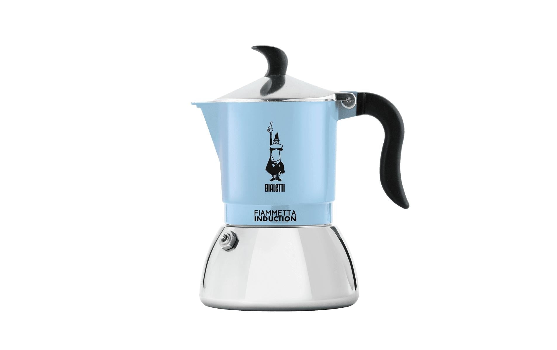Bialetti Espressokocher Fiammetta Induction für 4 Tassen, Blau